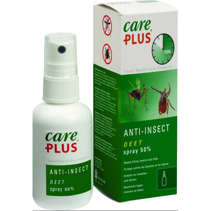 Productfoto van Care Plus Anti-Insect - Deet Spray 50% - 200ml