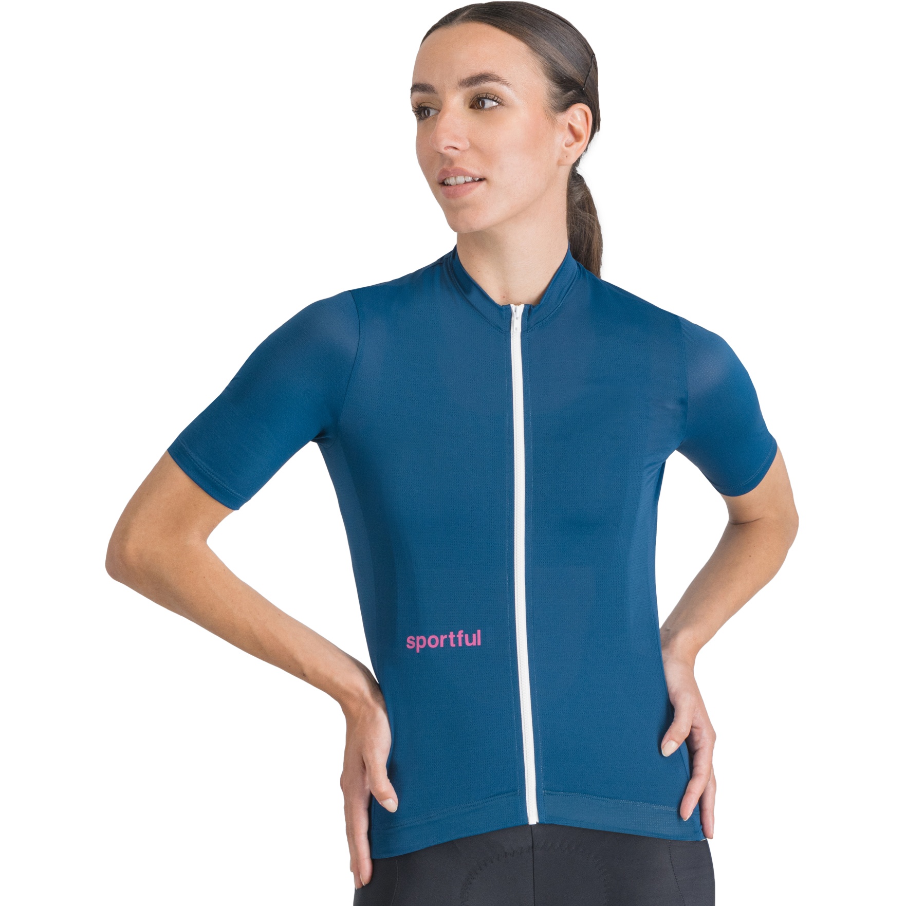 Image of Sportful Classic Jersey Women - 415 Teal Blue