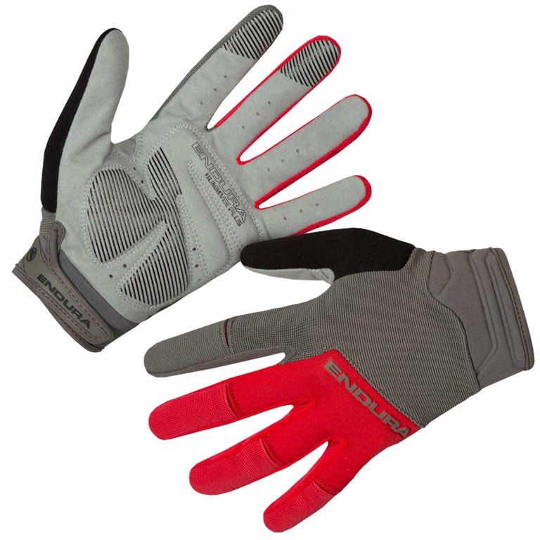 Image of Endura Hummvee Plus Gloves II - red