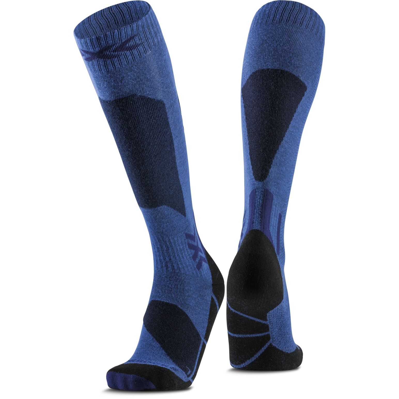 Photo produit de X-Socks Chaussettes - Ski Discover OTC - blue blossom/marine