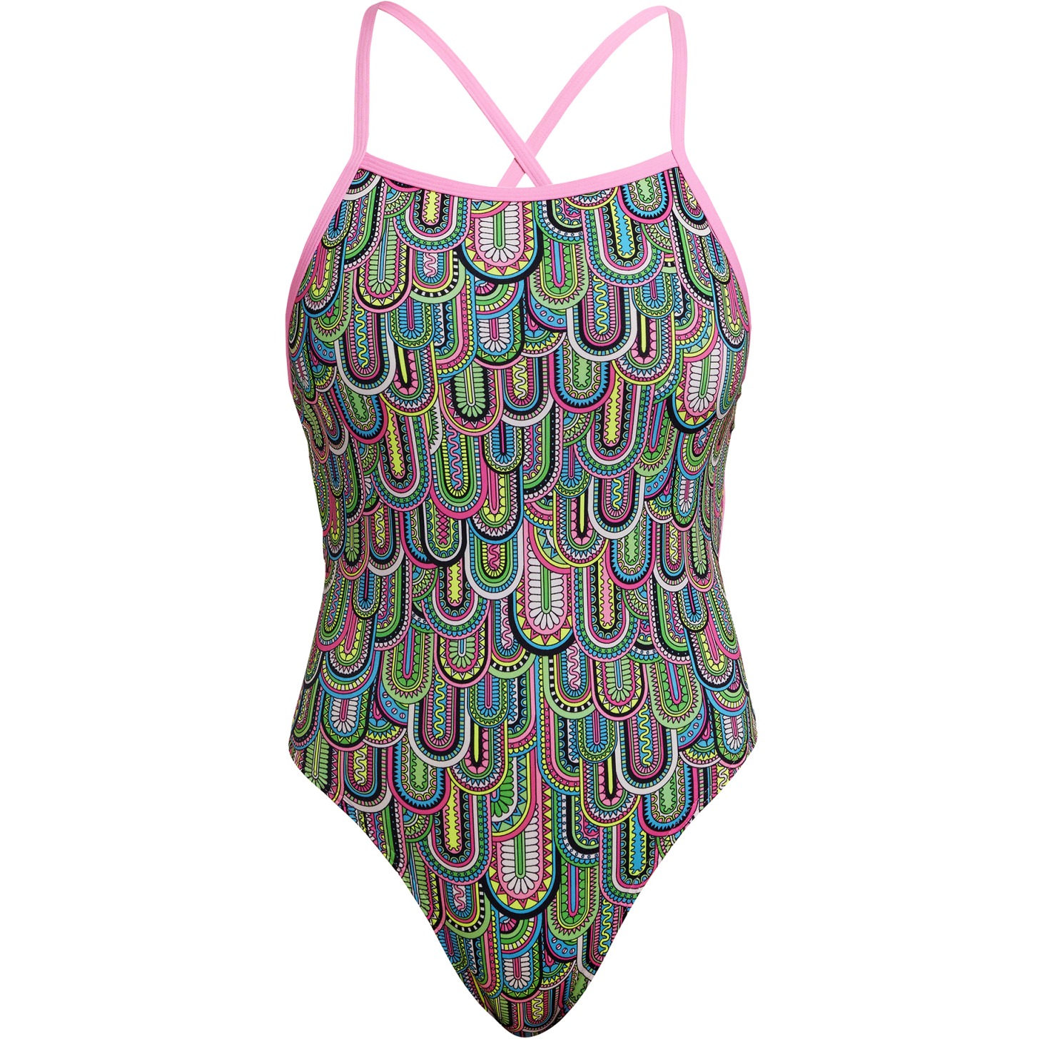 Produktbild von Funkita Tie Me Tight Eco Badeanzug Damen - Spring Flight