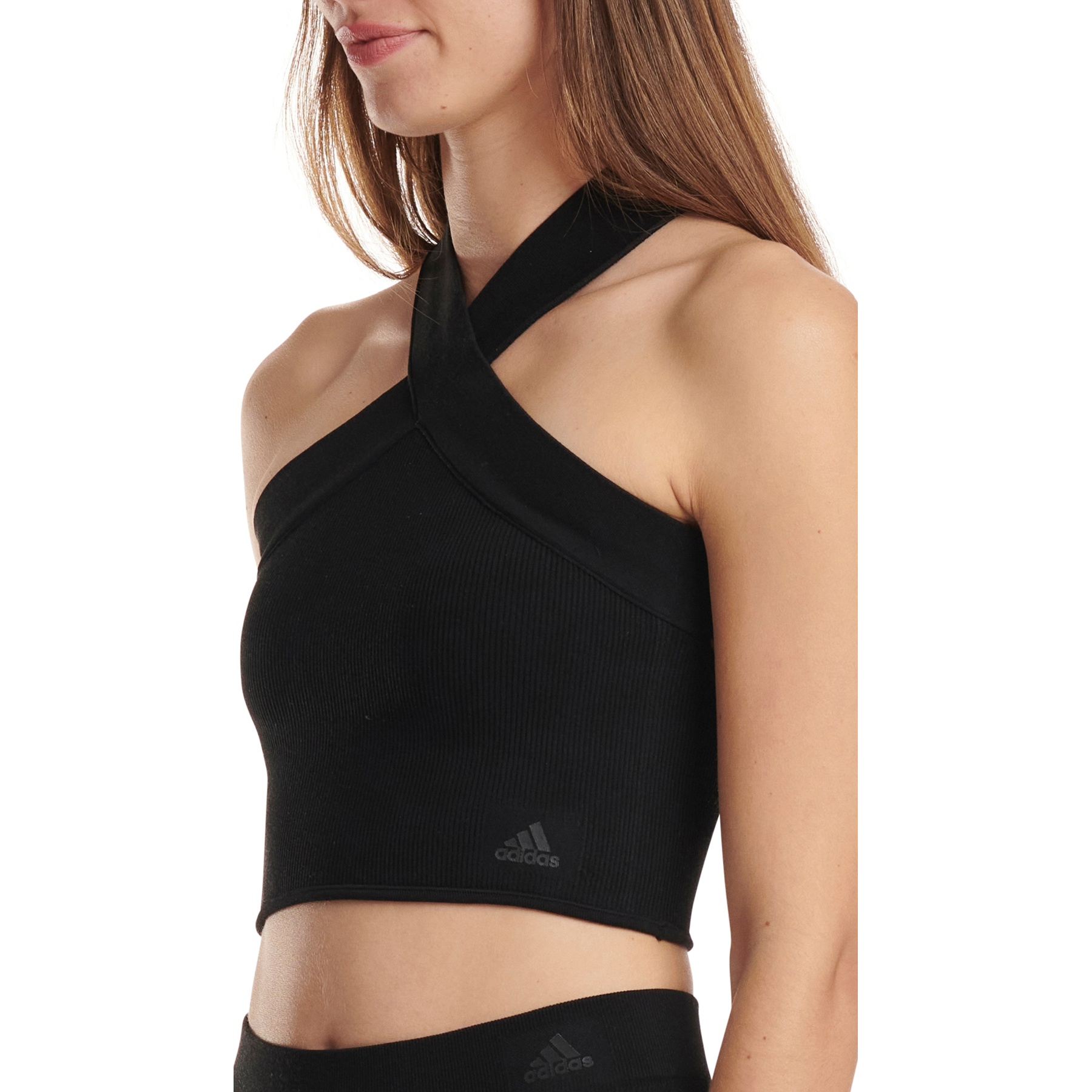 Produktbild von adidas Sports Underwear 3D Rib Sport-BH Damen - 000-schwarz