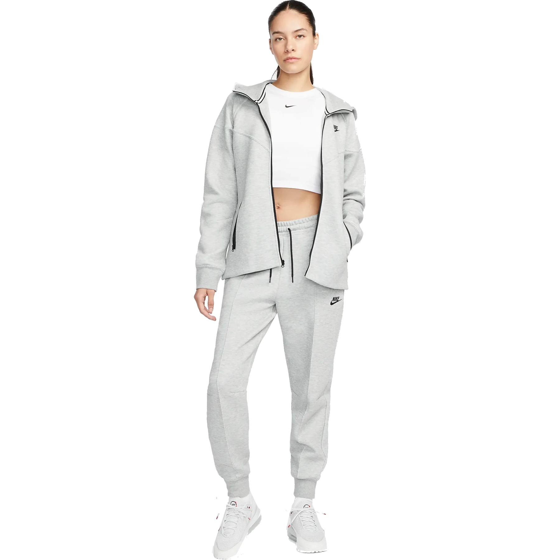 Nike Pantalon Chandal Mujer - Sportswear Tech Fleece - dark grey