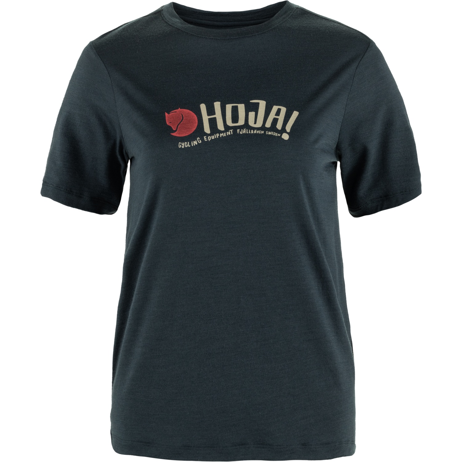 Produktbild von Fjällräven Hoja Wool T-Shirt Damen - dark navy