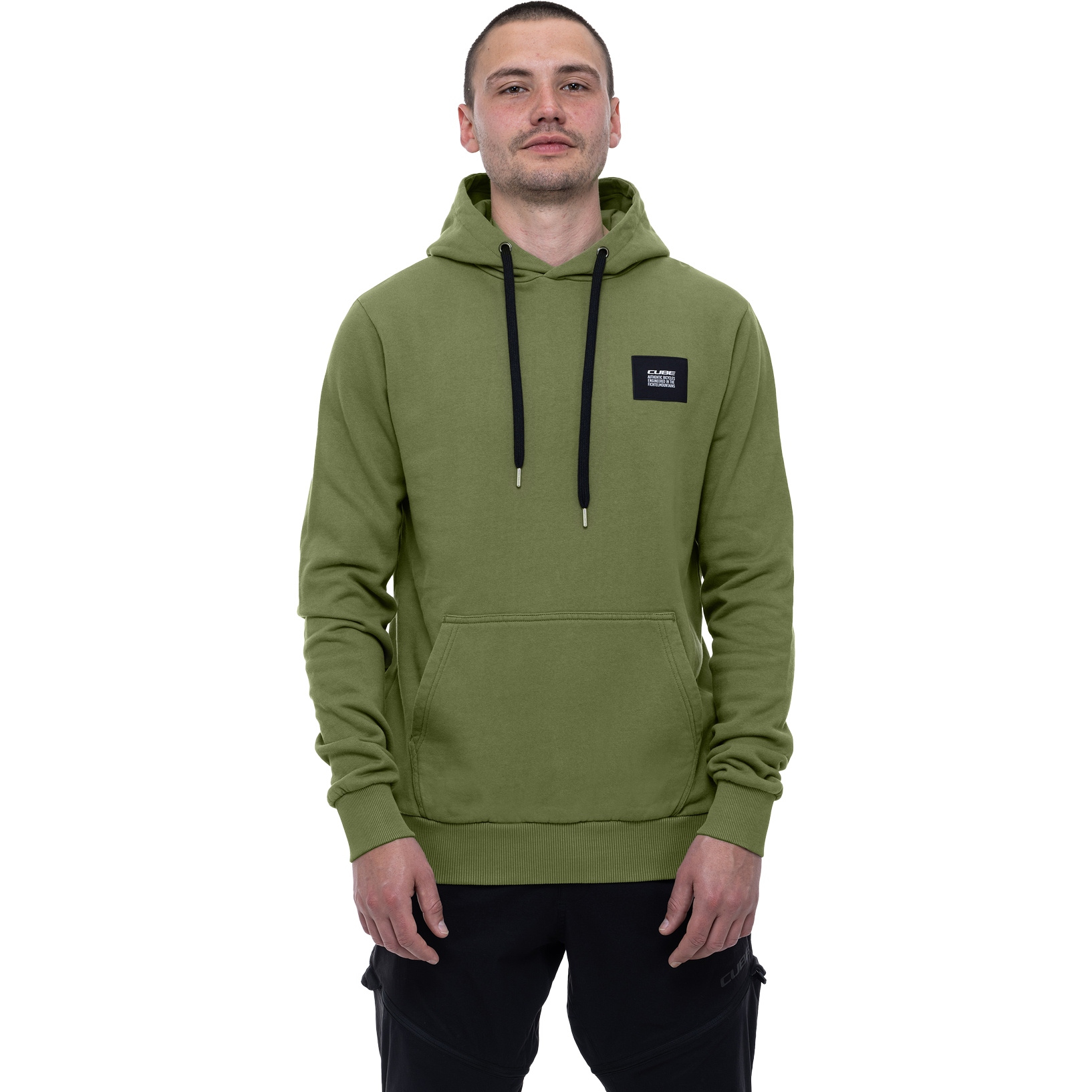 Picture of CUBE Organic Hoodie Men - olive