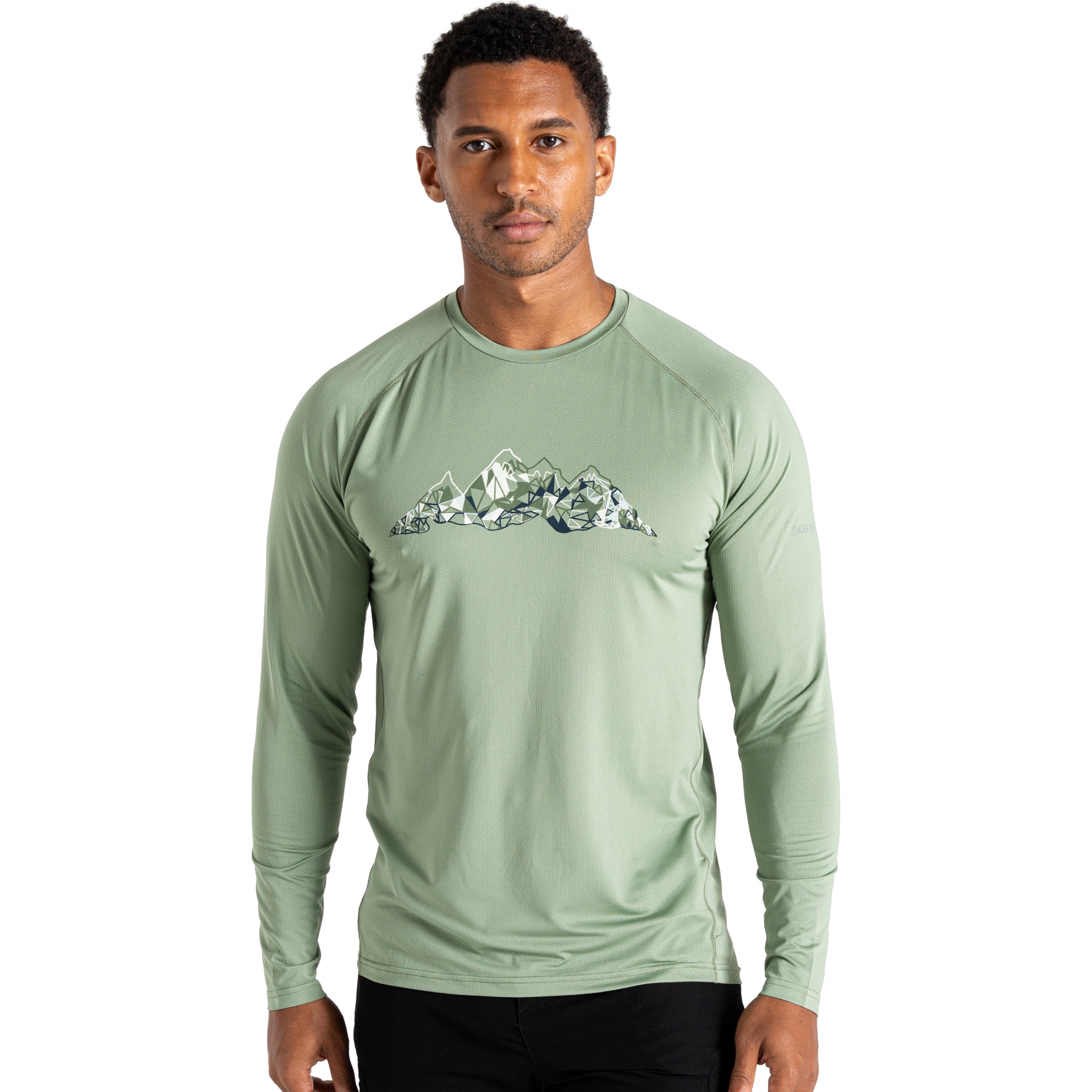 Foto de Dare 2b Camiseta Manga Larga Hombre - Tech II - U54 Hedge Green