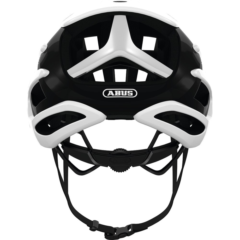 Casque Vélo De Course ABUS AirBreaker - Léger 210g - Aérodynamique - Taille M 52-58cm - Noir