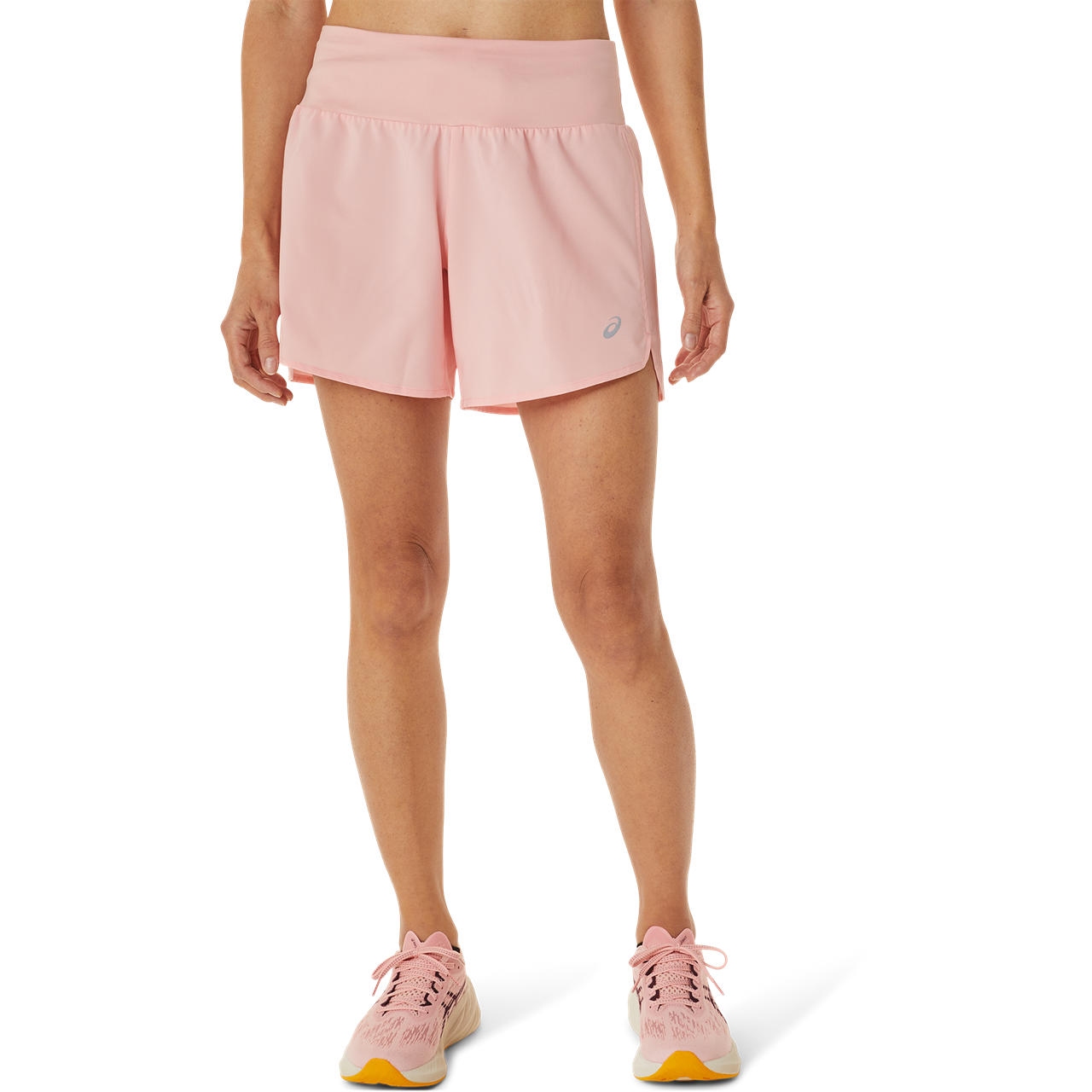 Productfoto van asics Road 5.5&quot; Hardloopshort Dames - frosted rose