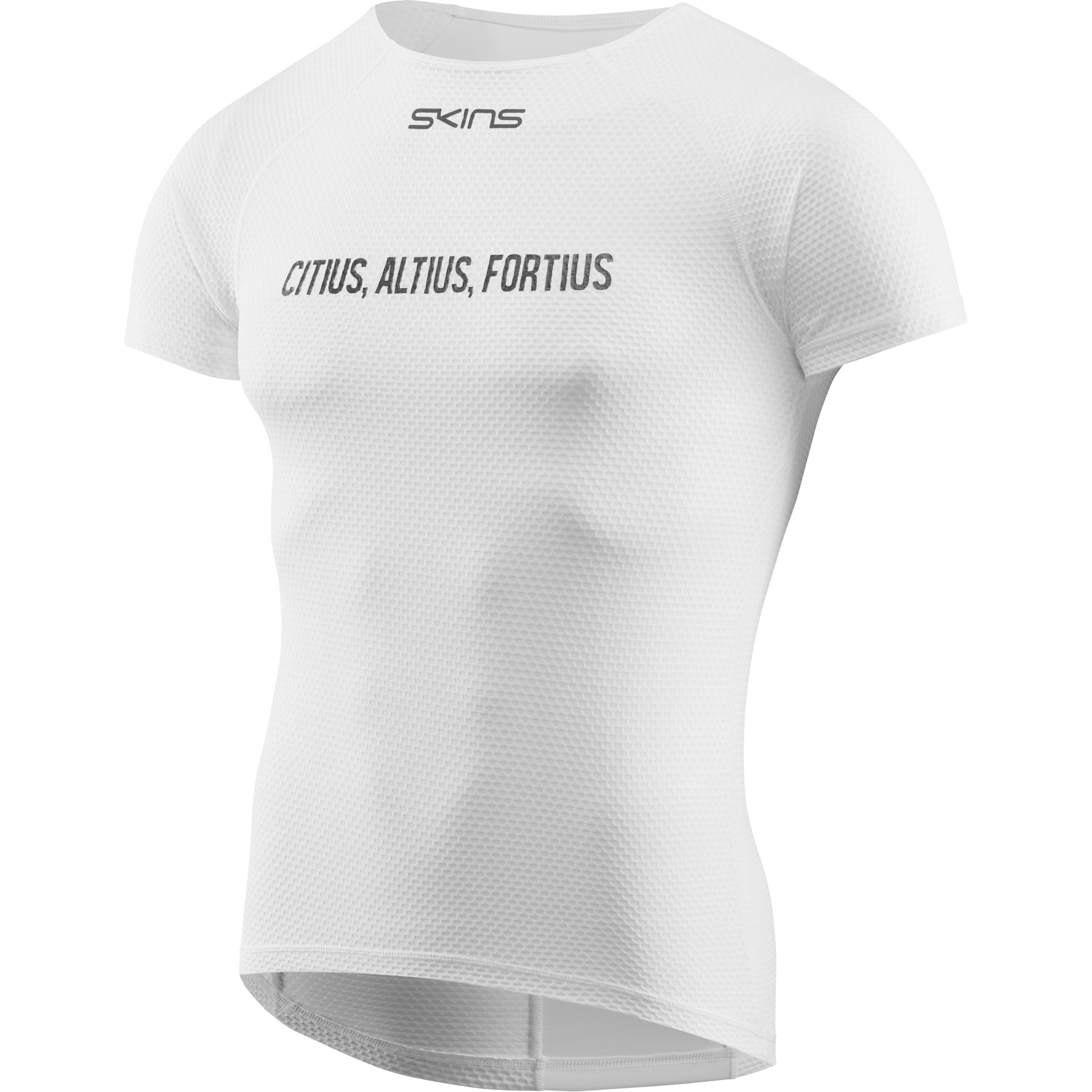 Picture of SKINS CYCLE Short Sleeve Baselayer Men - White