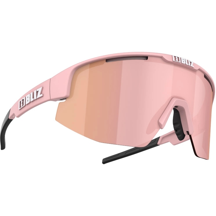 Picture of Bliz Matrix Small Glasses - Matt Powder Pink / Brown with Rose Multi