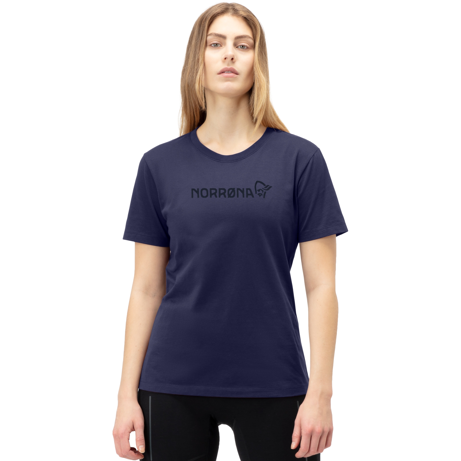Produktbild von Norrona /29 cotton norrøna viking T-Shirt Damen - Indigo Night