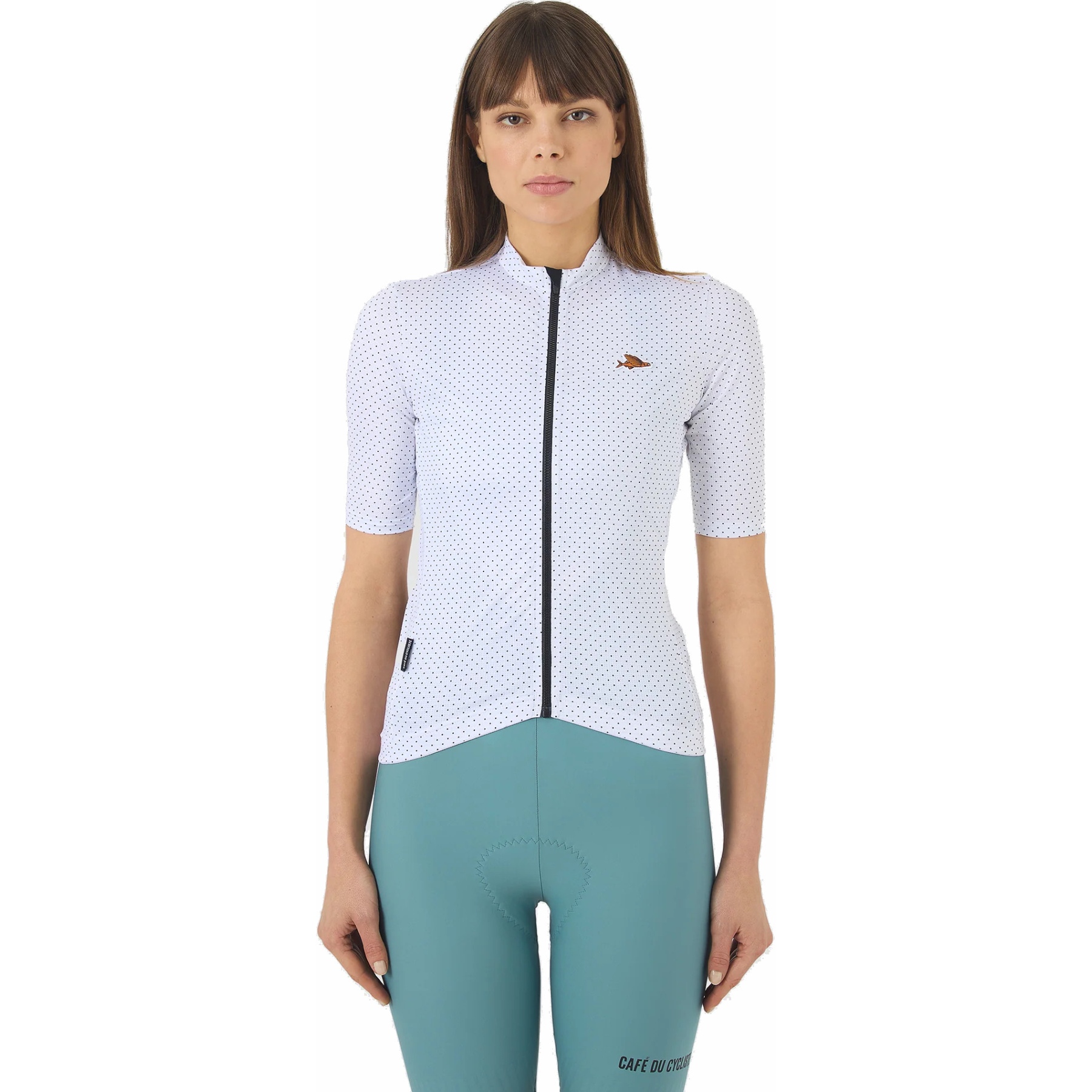 Maillot Cycliste Femme NOOYME – Bleu Clair – Taille M – Neuf, Livraison Rapide