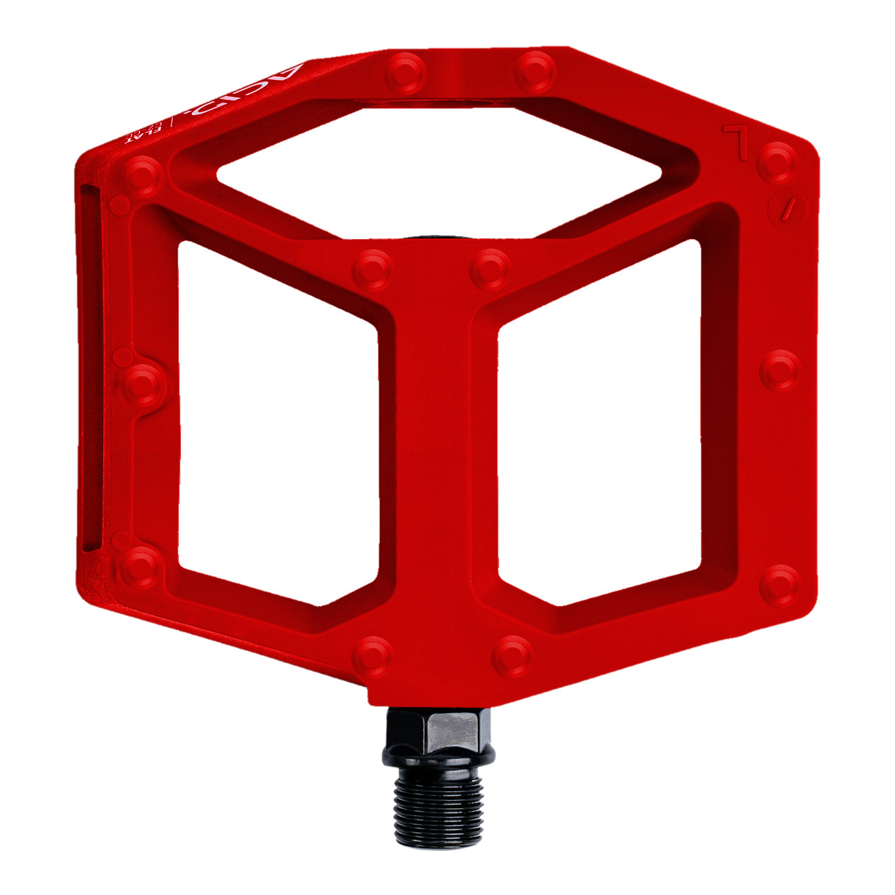 Picture of CUBE ACID C2-ZP R MTB Flat Pedals - red