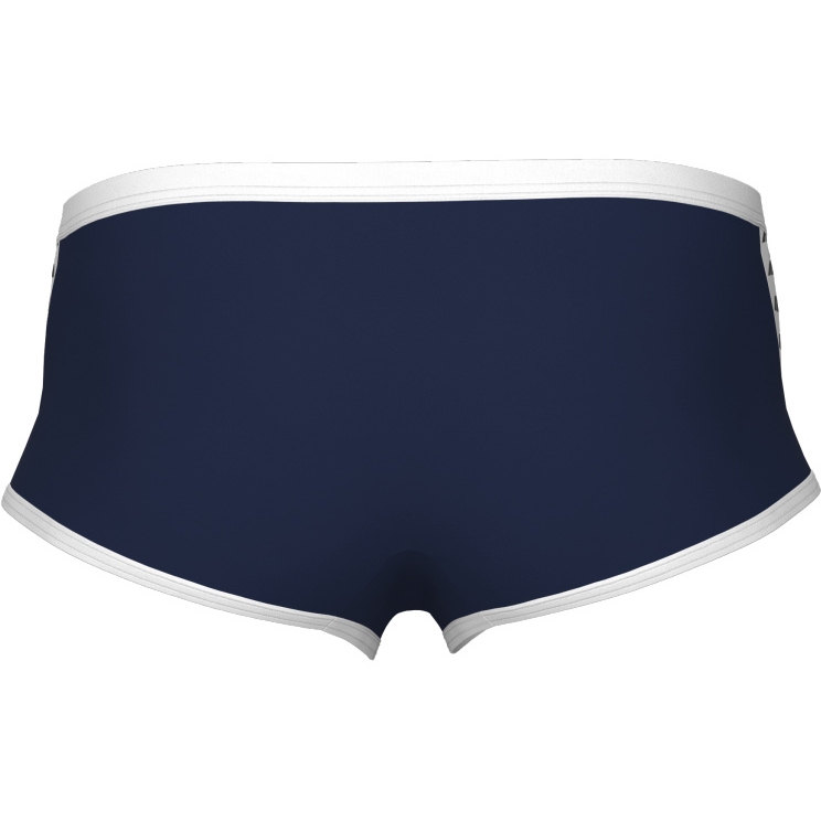 arena Performance Icons Solid Low-Waist Swim Shorts Men - Navy