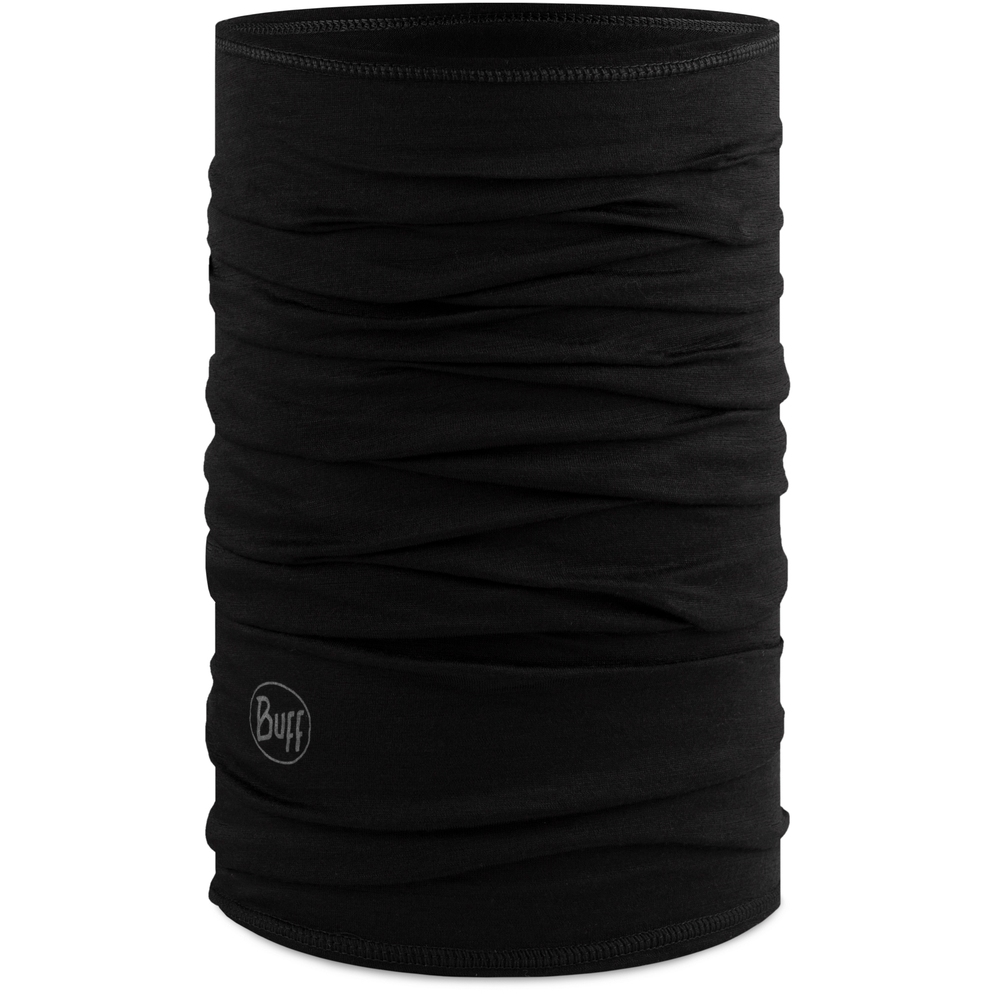 Productfoto van Buff® Merino Lightweight Multifunctionele Doek - Solid Black