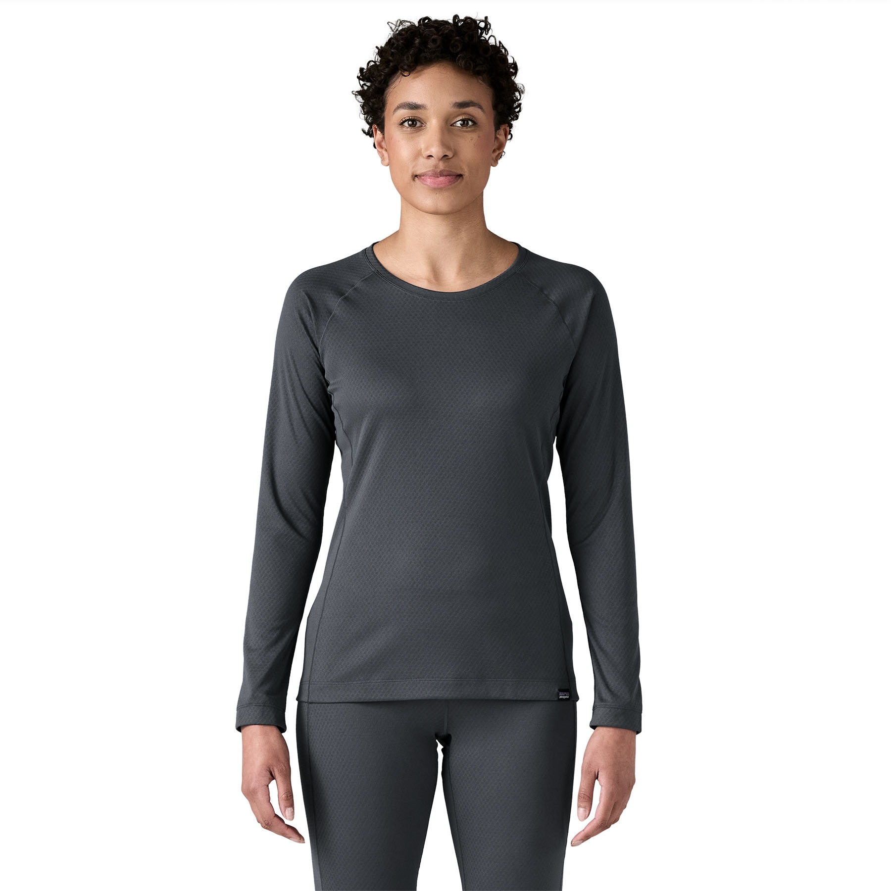 Produktbild von Patagonia Capilene Midweight Crew Langarmshirt Damen - Smolder Blue