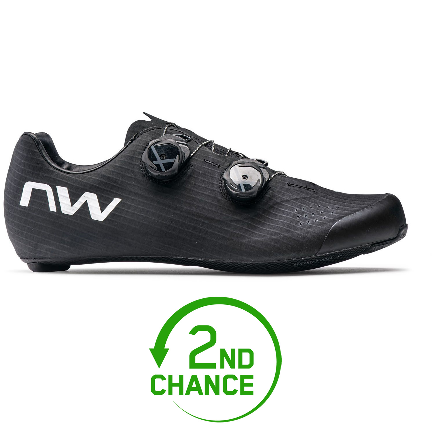 Picture of Northwave Extreme Pro 3 Road Shoes Men - black/white 11 - 2nd Choice