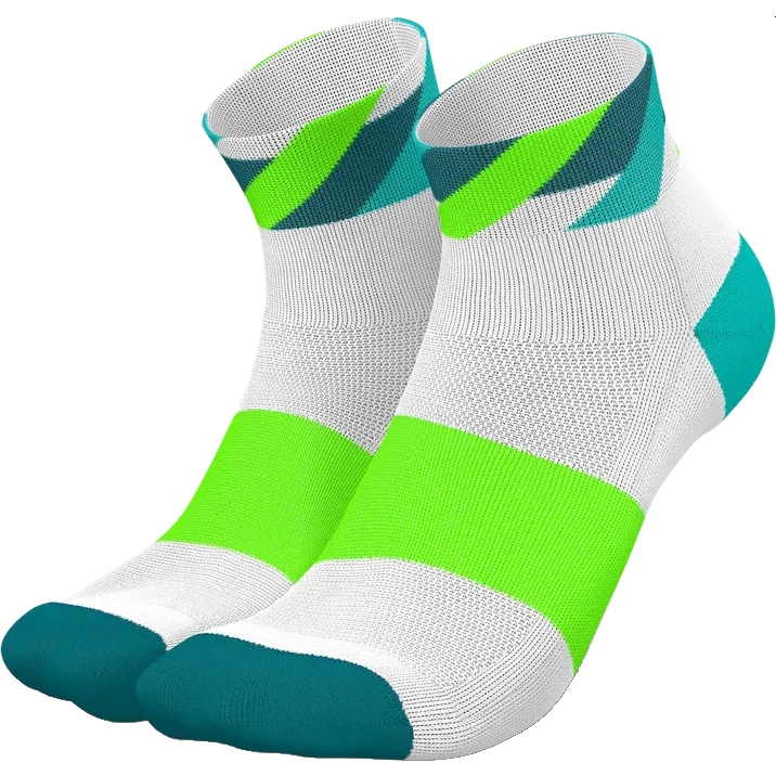 Produktbild von INCYLENCE Running Loops Short Socken - Weiß Grün