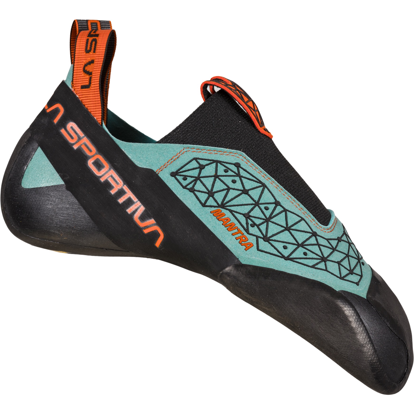 Picture of La Sportiva Mantra Climbing Shoes - Arctic/Flame