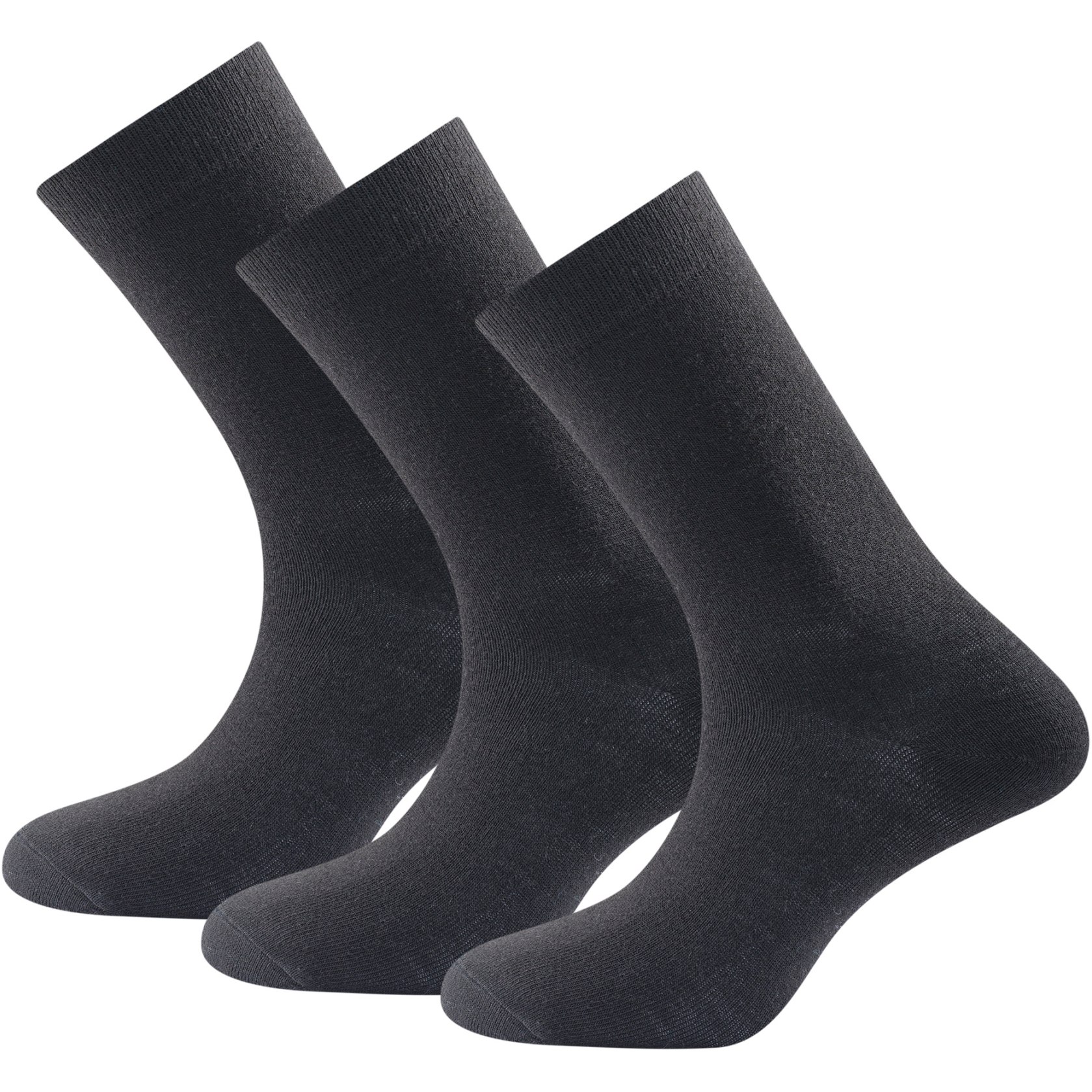 Image of Devold Daily Merino Light Socks (3 Pack) - 950A Black