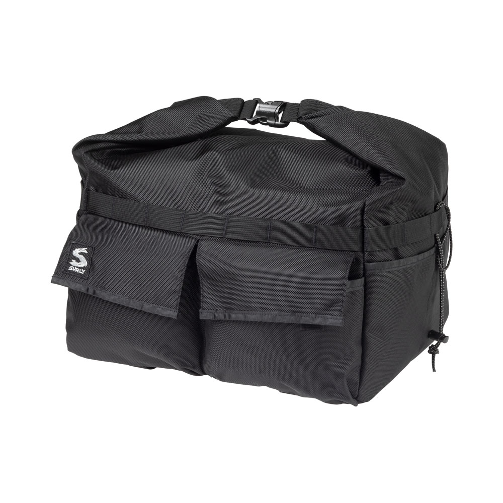 Photo produit de Surly Sac pour Porte-Bagages Avant - PORTEUR HOUSE 2.0 - noir