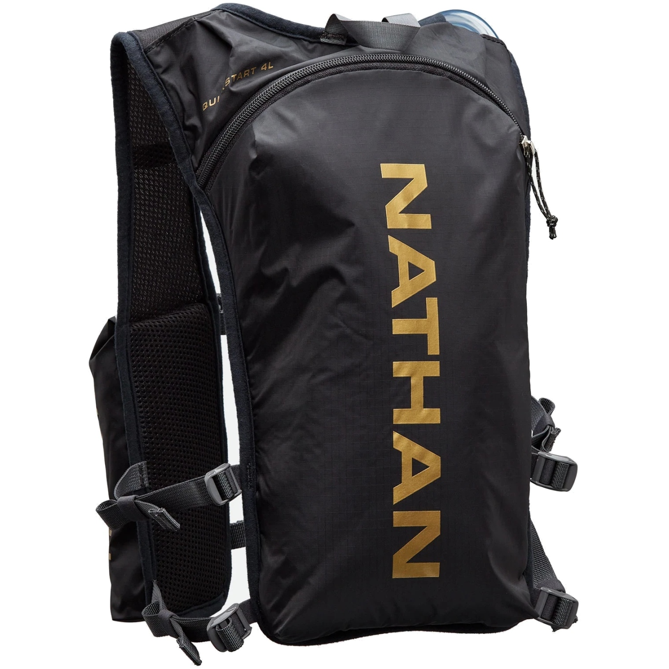 Productfoto van Nathan Sports QuickStart Race Pack Hydration Pack - 4L - black / gold