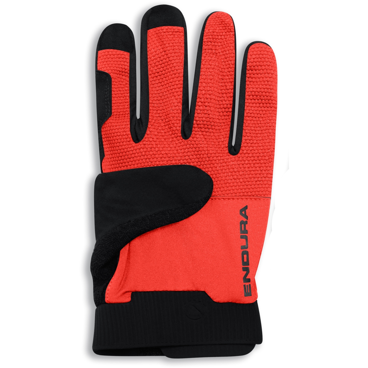 Image of Endura Loop Full Finger Gloves - flame red