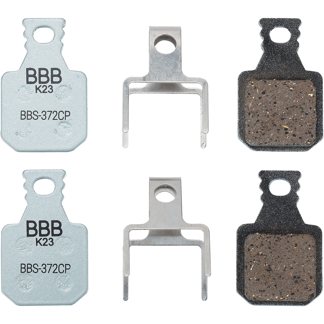 BBB Cycling Patins de Frein à Disque DiscStop Coolfin BBS-372CP pour  Magura MT5/7 steelblue - Main Image