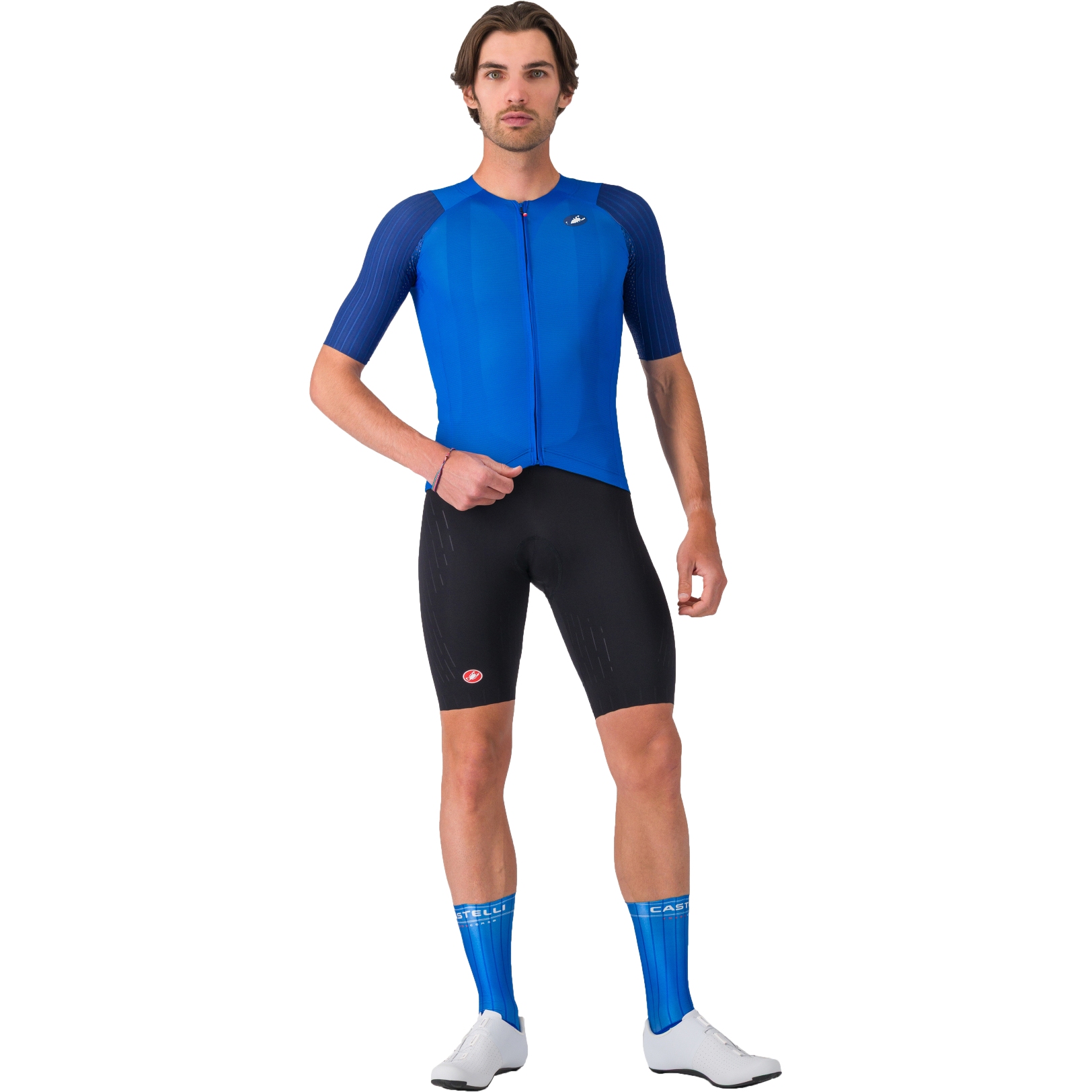 Castelli Aero Race 8S Jersey Men - azzurro italia 458 | BIKE24 Castelli Aero Race 8S Jersey Men - azzurro italia 458 | BIKE24