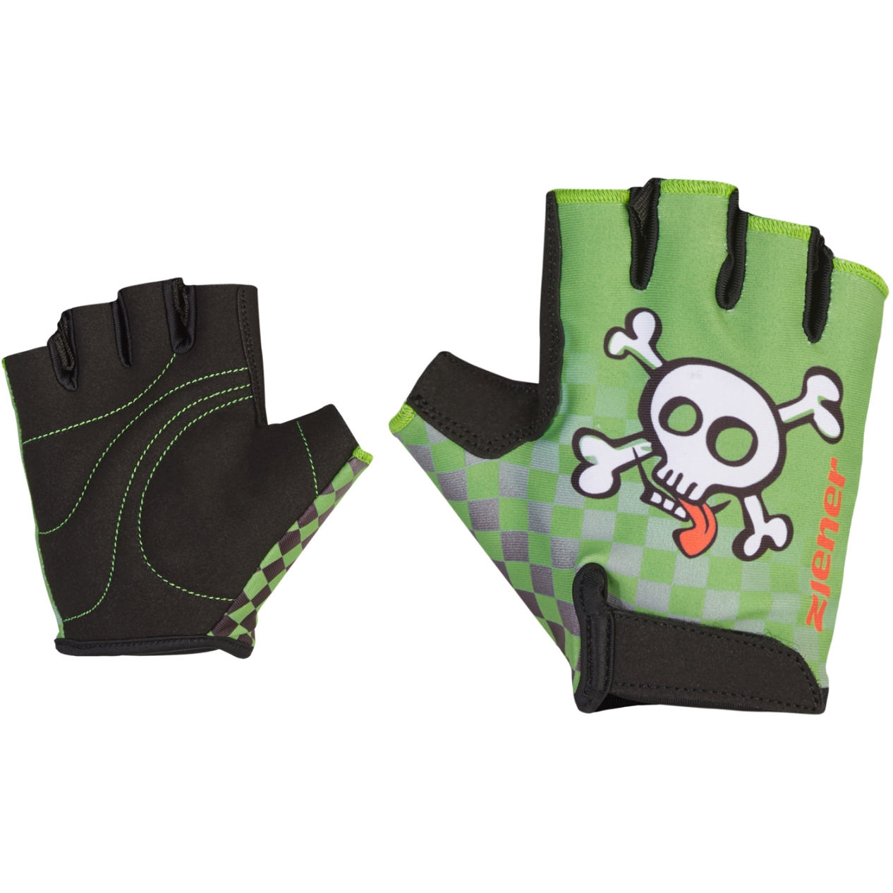 Picture of Ziener Closi Junior Bike Gloves - lime green