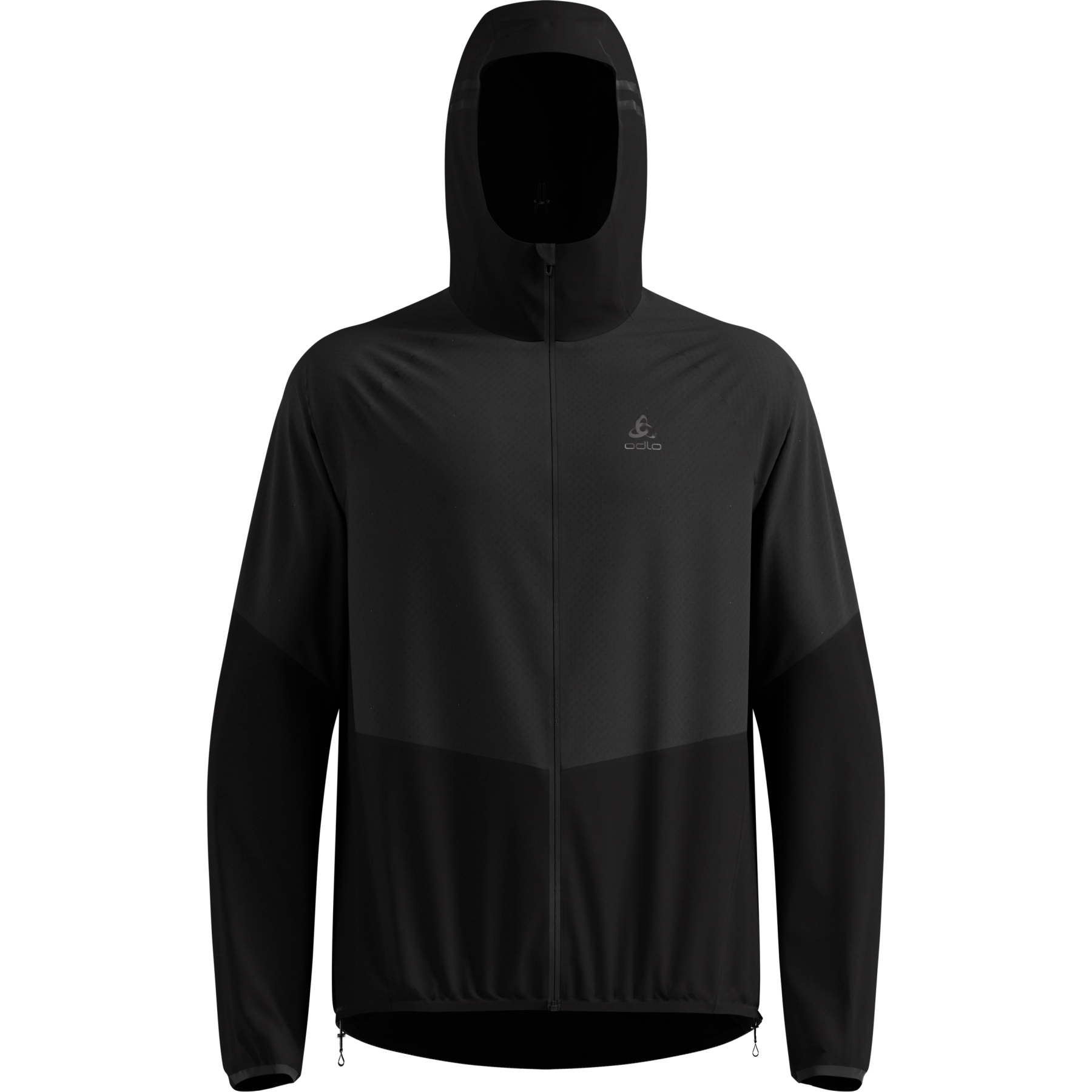 Veste Running Odlo Zeroweight Pro Warm, Noire, Taille S, Homme, Imperméable Et Respirante