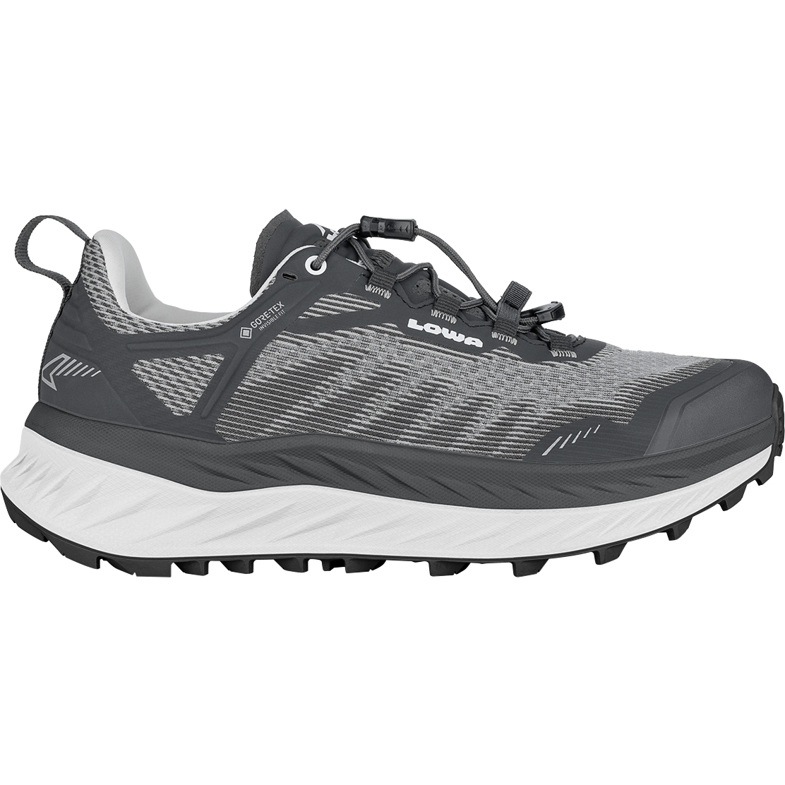 Picture of LOWA Fortux GTX Running Shoes Women - black/white