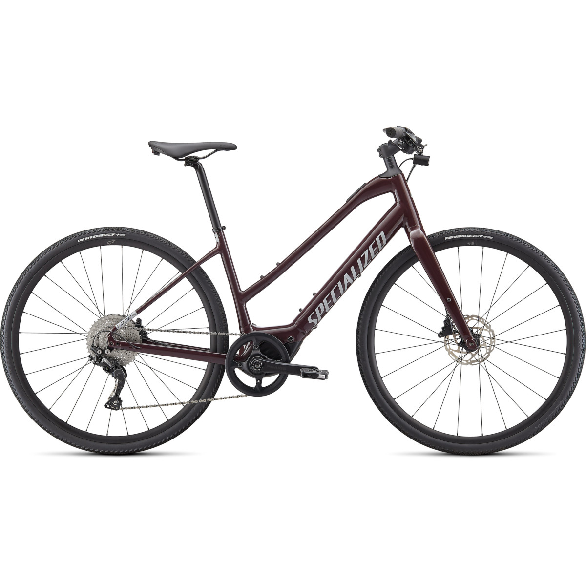 Picture of Specialized TURBO VADO 4.0 SL - Step Trough E-Bike - 2023 - cast umber / silver reflective