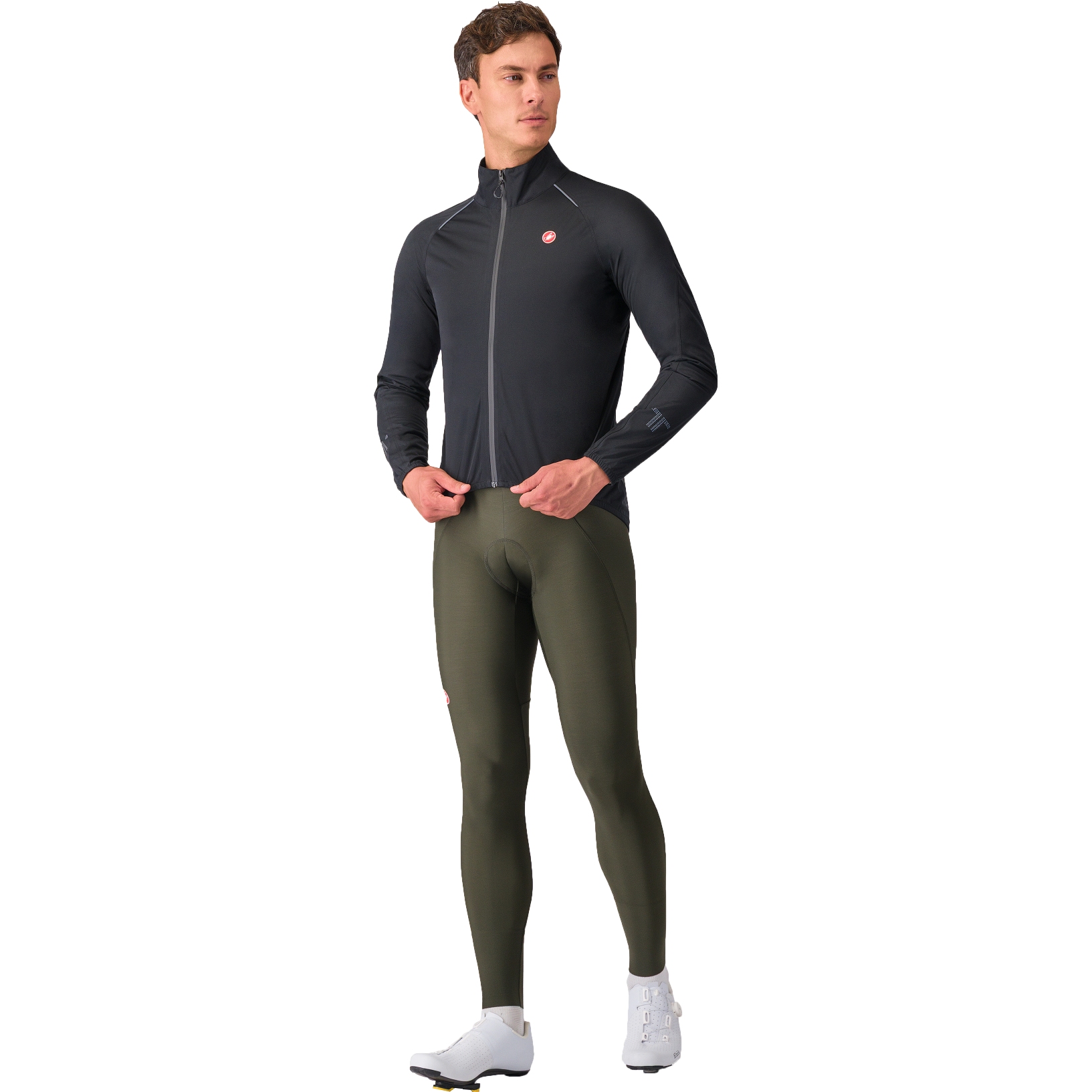 Castelli Emergency 3 Rain Jacket Men - light black 085 | BIKE24