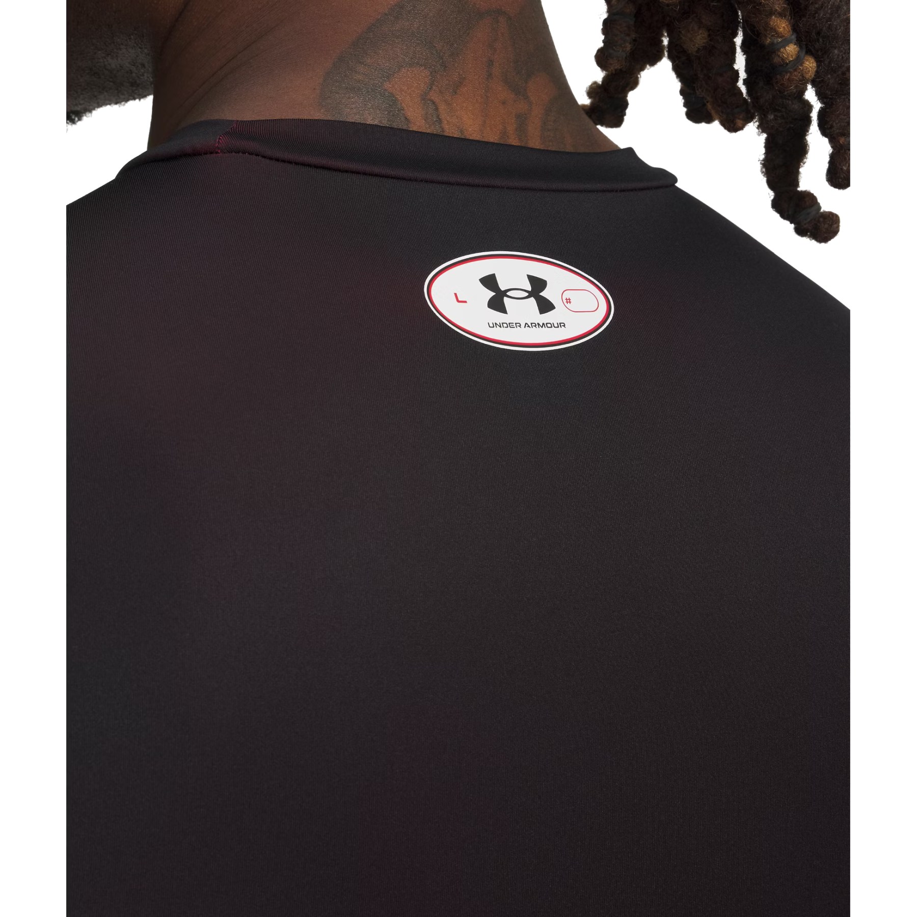 Under Armour HeatGear® Sublimated Crew Long Sleeve Shirt Men Red