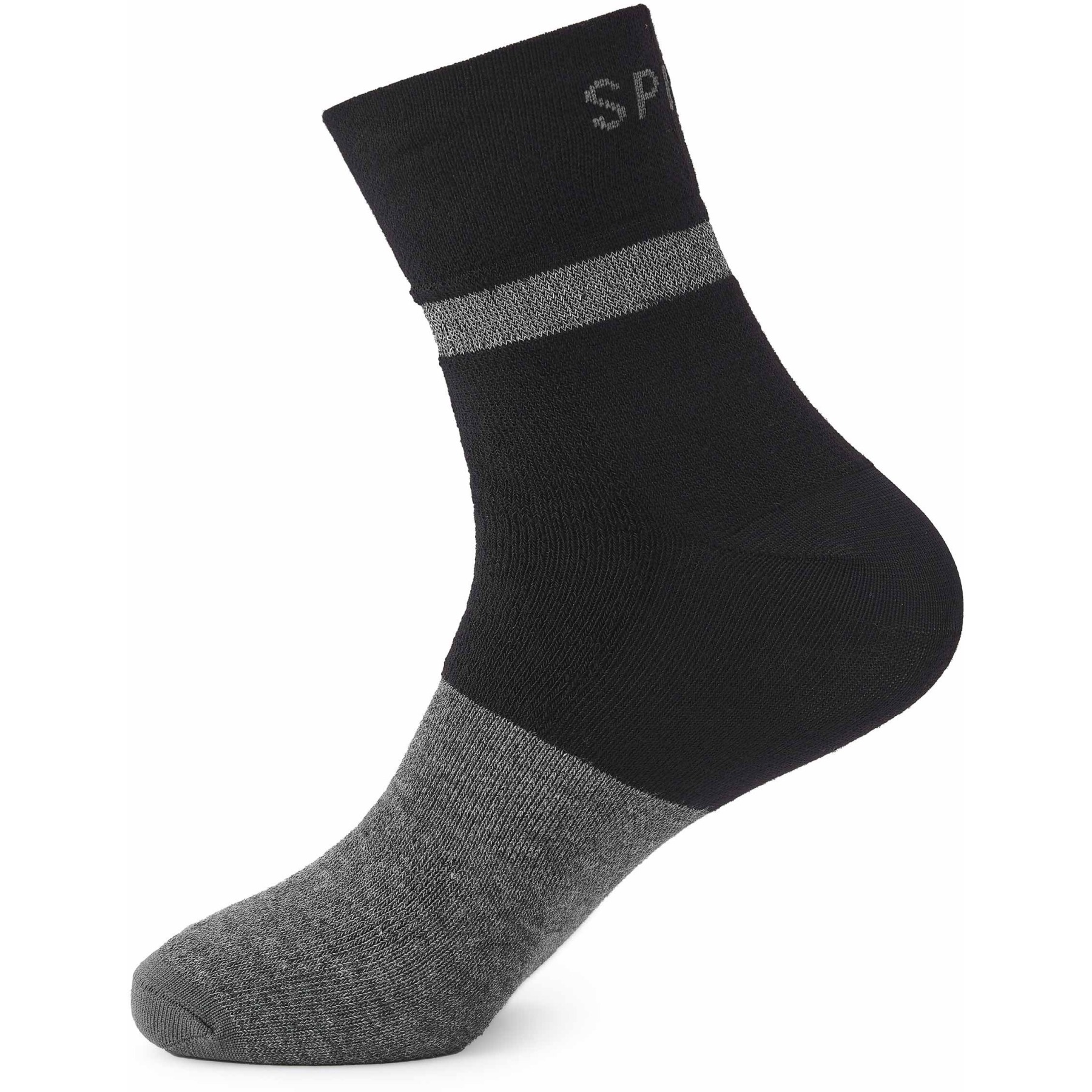 Picture of Spiuk TOP TEN Winter Medium Socks - black TOWME21N
