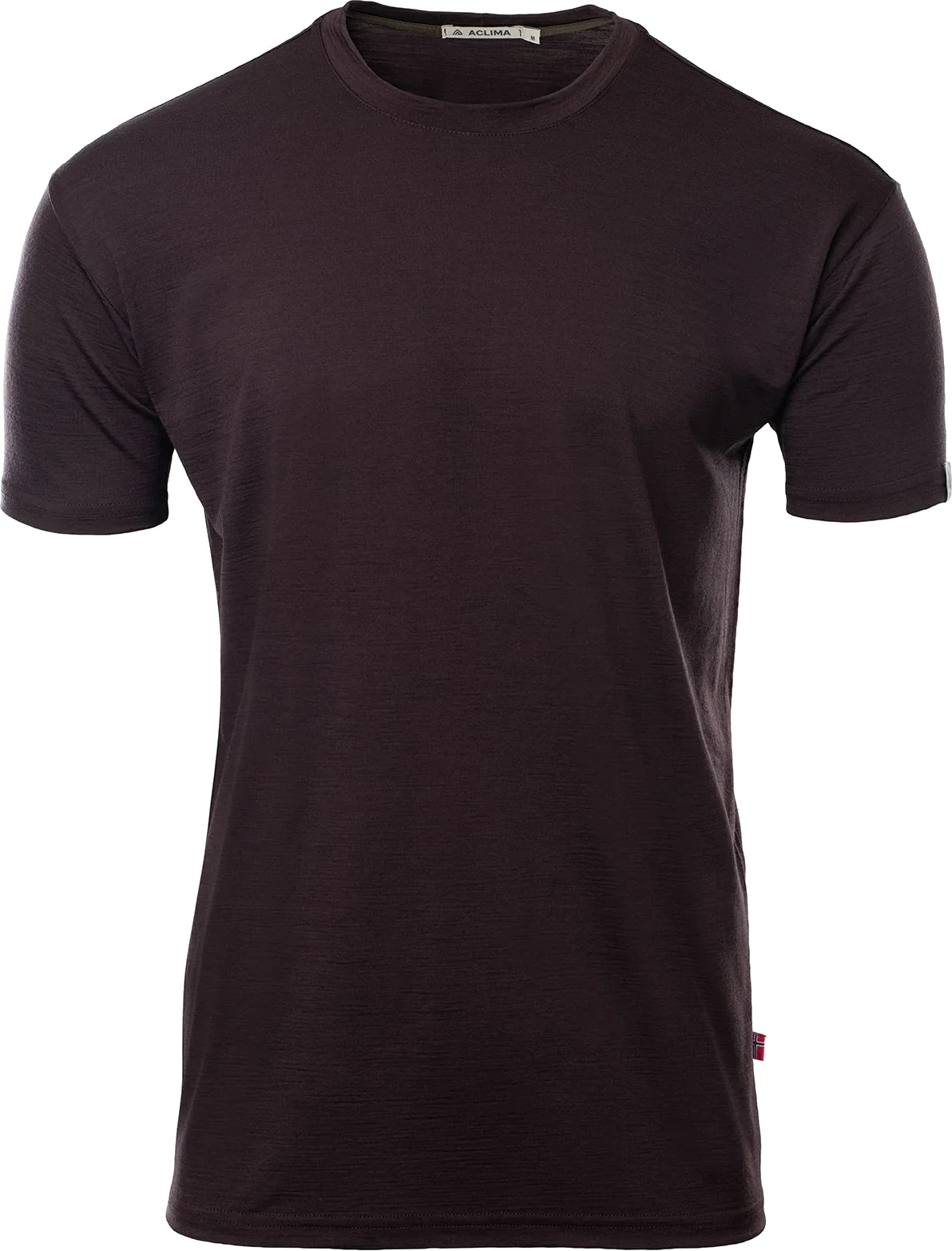 Picture of Aclima Lightwool Classic T-Shirt Men - Chocolate Plum