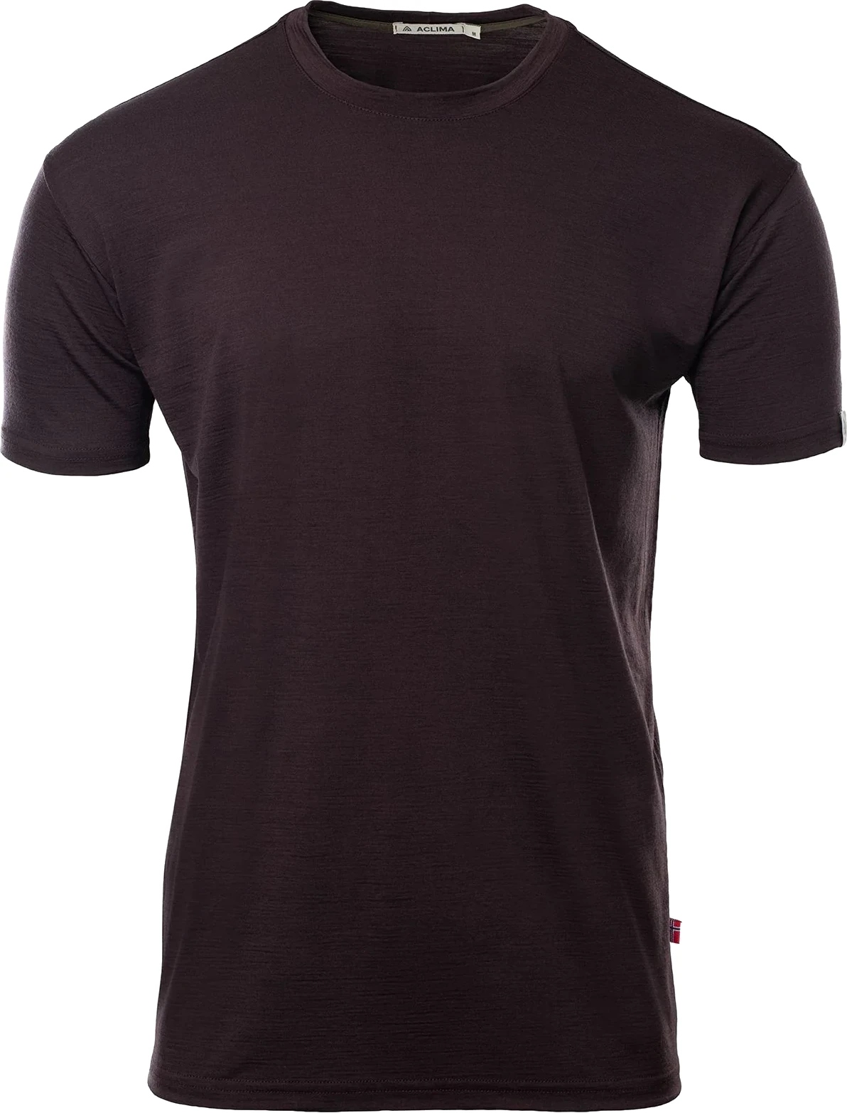 Foto de Aclima Camiseta Hombre - Lightwool Classic - Chocolate Plum