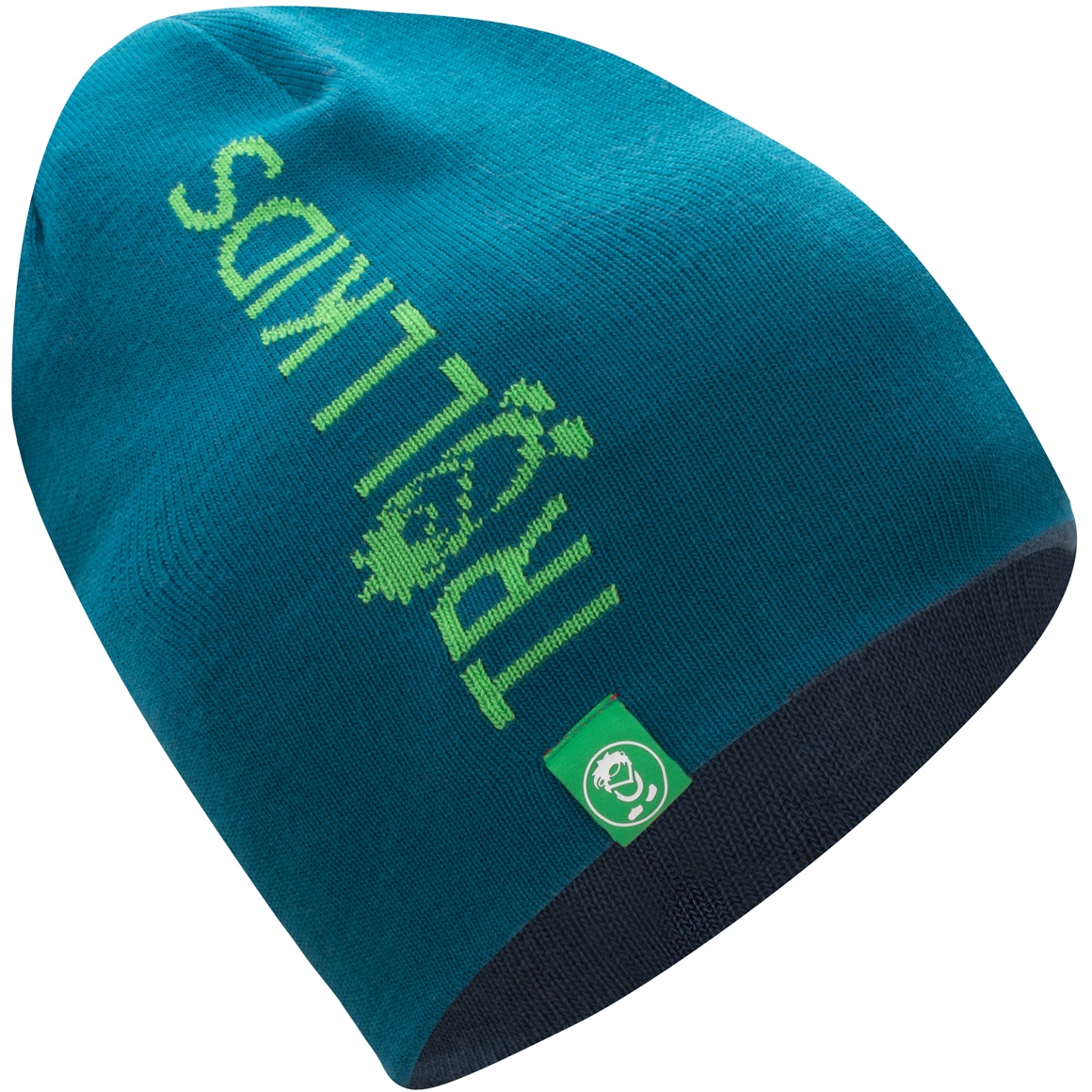Trollkids Troll Beanie Long - Berretto Reversibile Unisex Per Bambini E Ragazzi, Maglia Bicolore, Peso 70g, Ideale Per Esterni