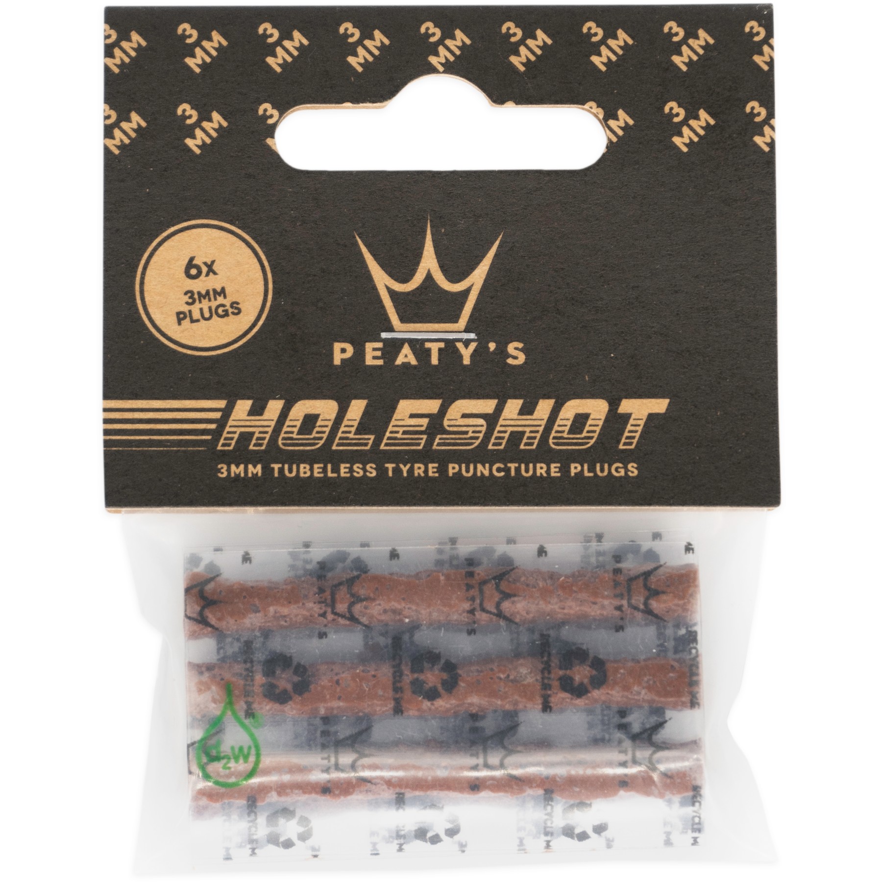 Picture of Peaty&#039;s Holeshot Tubeless Puncture Plugger Refill Pack (6x 3mm)