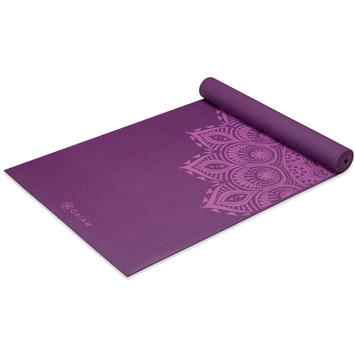 Foto de Gaiam Esterilla de Yoga - Premium (6mm) - Purple Mandala
