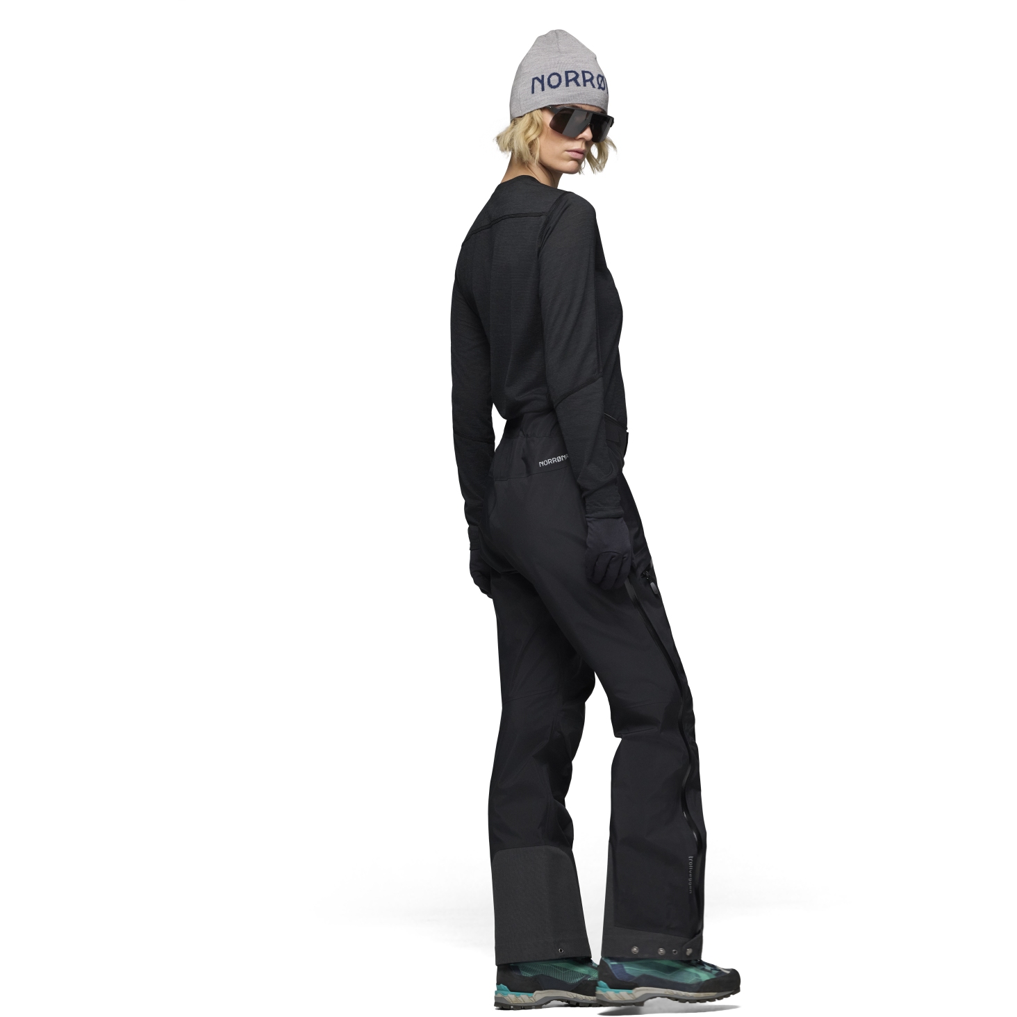 Norrona trollveggen Gore-Tex Pro light Pants Women - Caviar Black