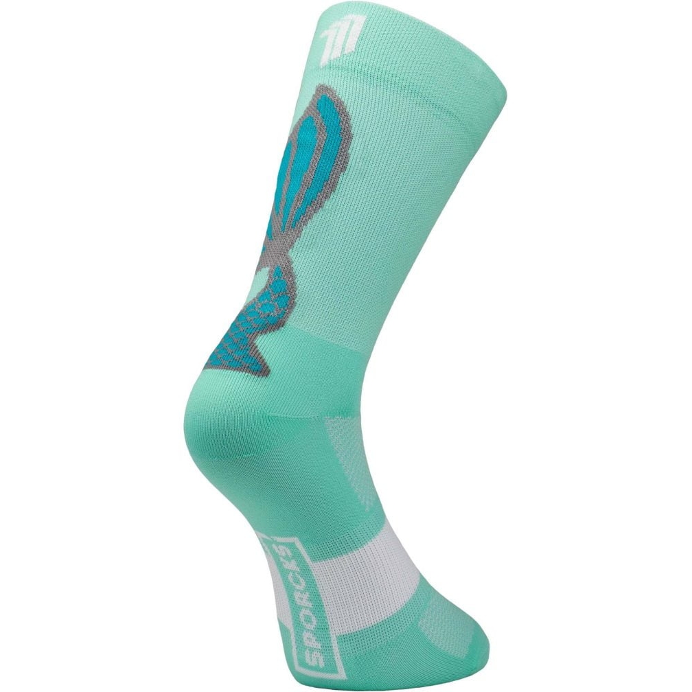 Produktbild von SPORCKS Cycling Socken - Mermaid Soft Green
