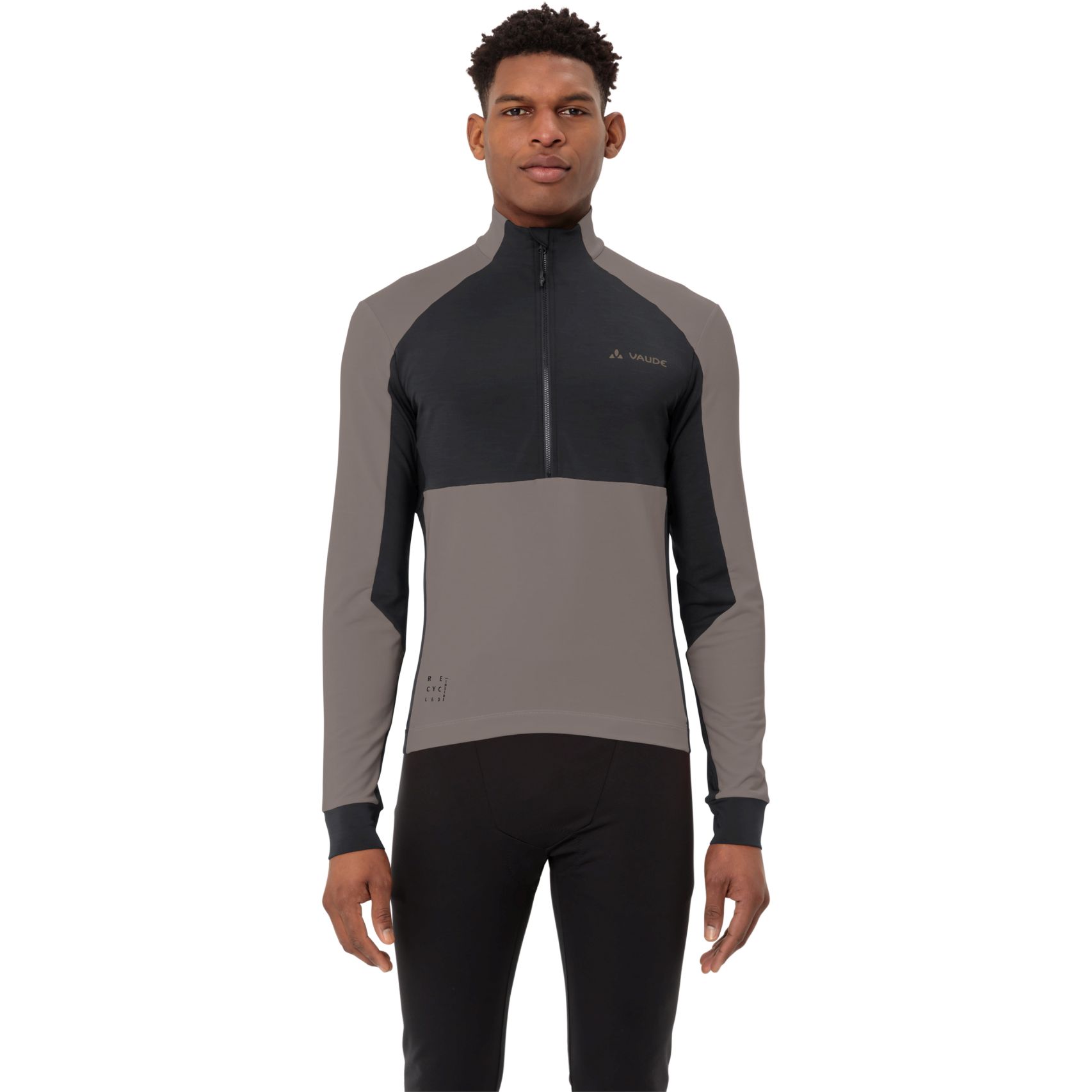 Bild von Vaude Kuro Halfzip Langarmtrikot Herren - coconut