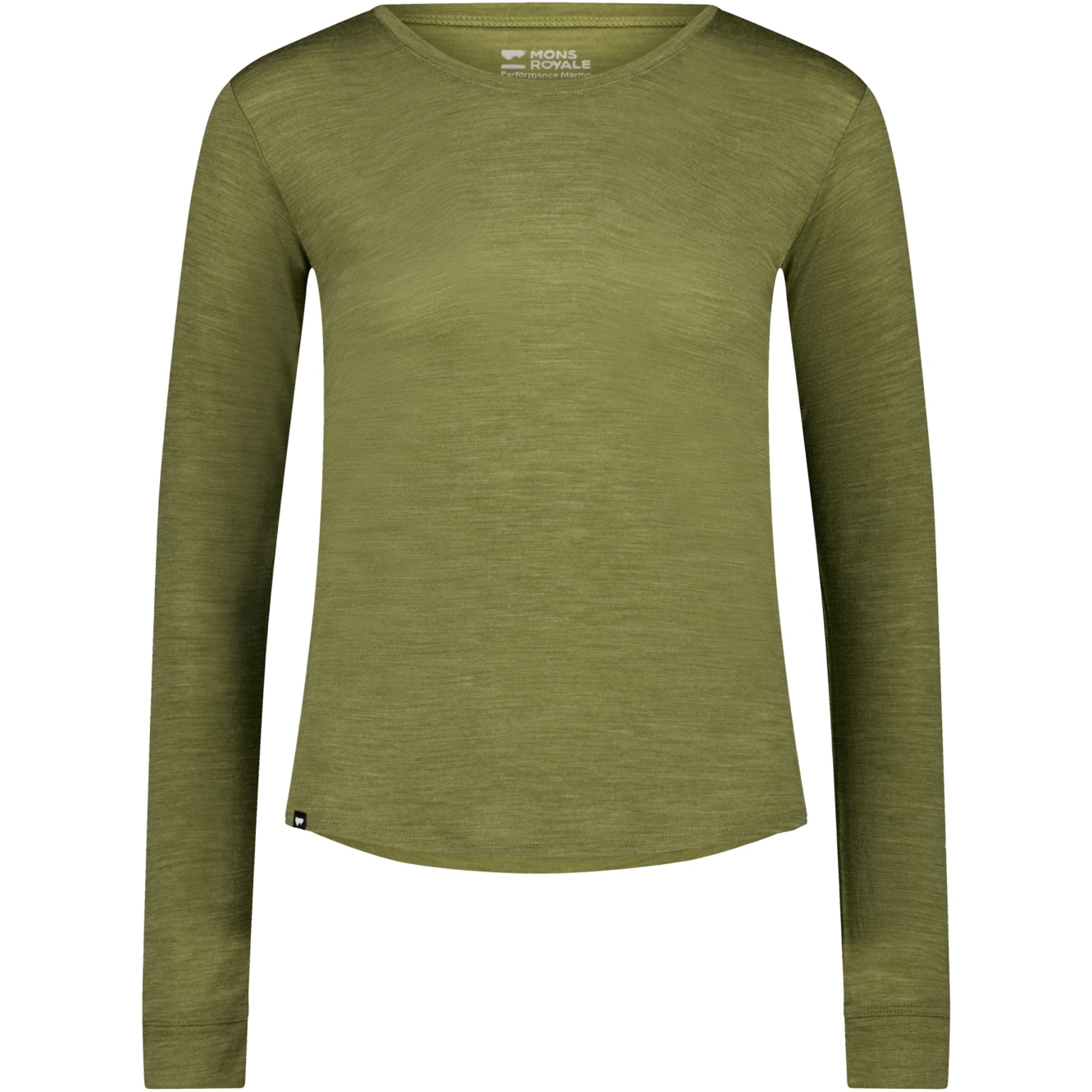 Image of Mons Royale Zephyr Merino Cool Longsleeve Shirt Women - fern
