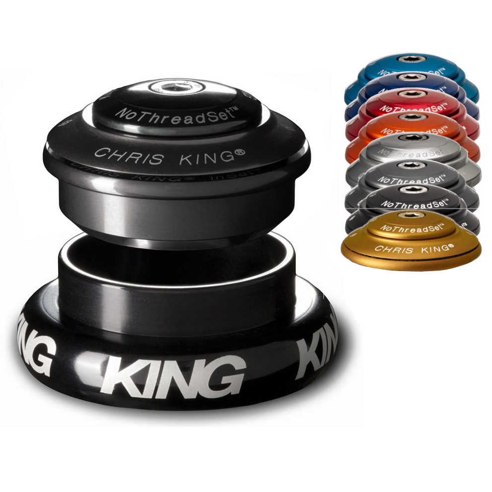 Photo produit de Chris King InSet i8 Grip Lock Mixed Headset for tapered Steerers - ZS44/28.6 | EC44/33