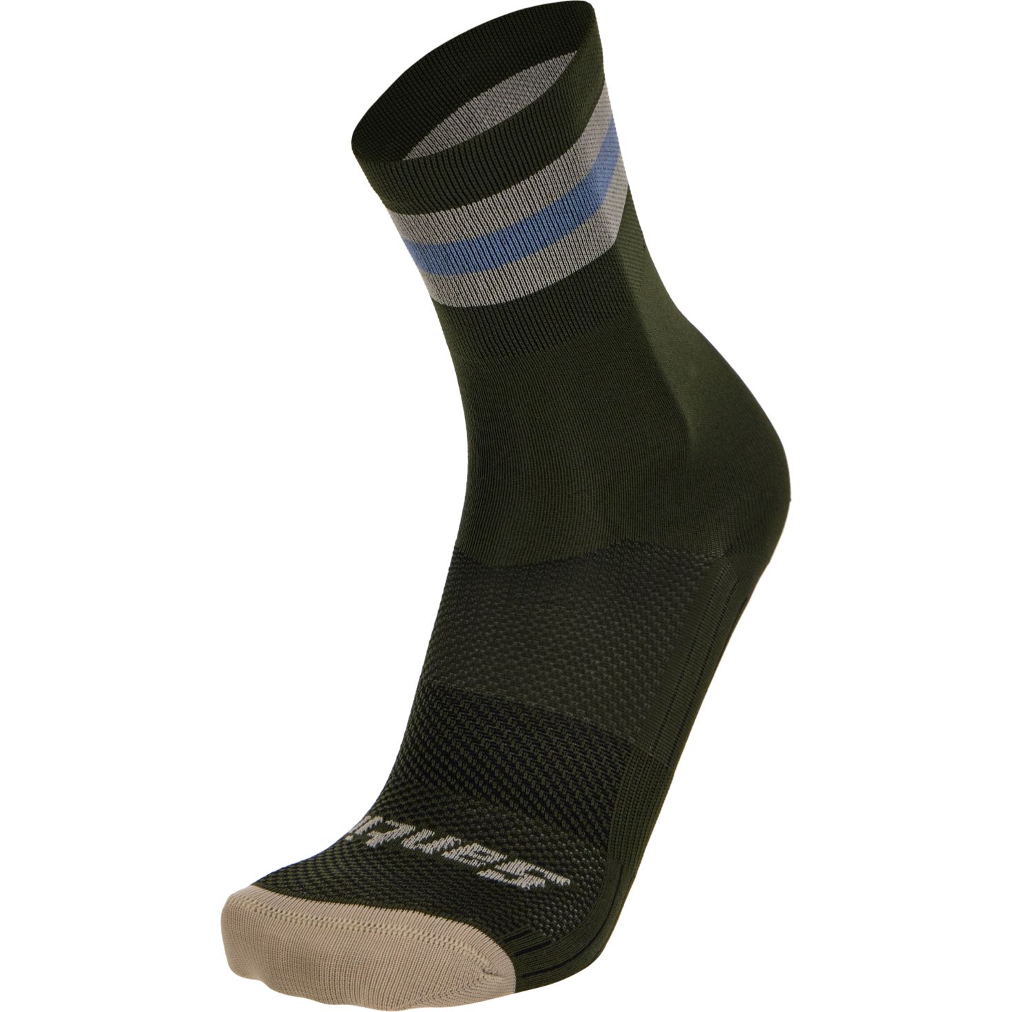 Produktbild von Santini Bengal High Profile Socken 4S652HP4BEN - military green VM