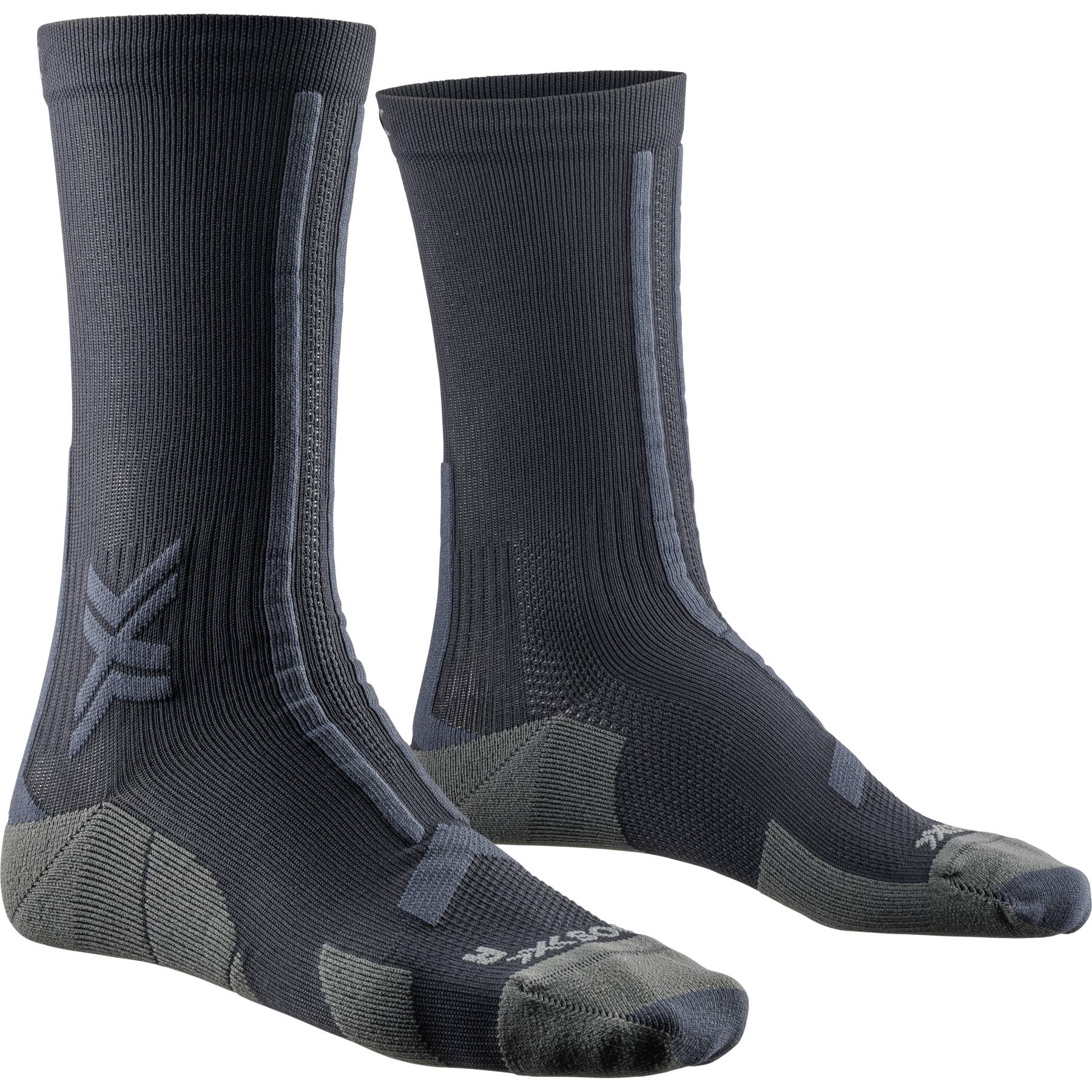 Produktbild von X-Socks Trail Run Discover Crew Socken - black/charcoal