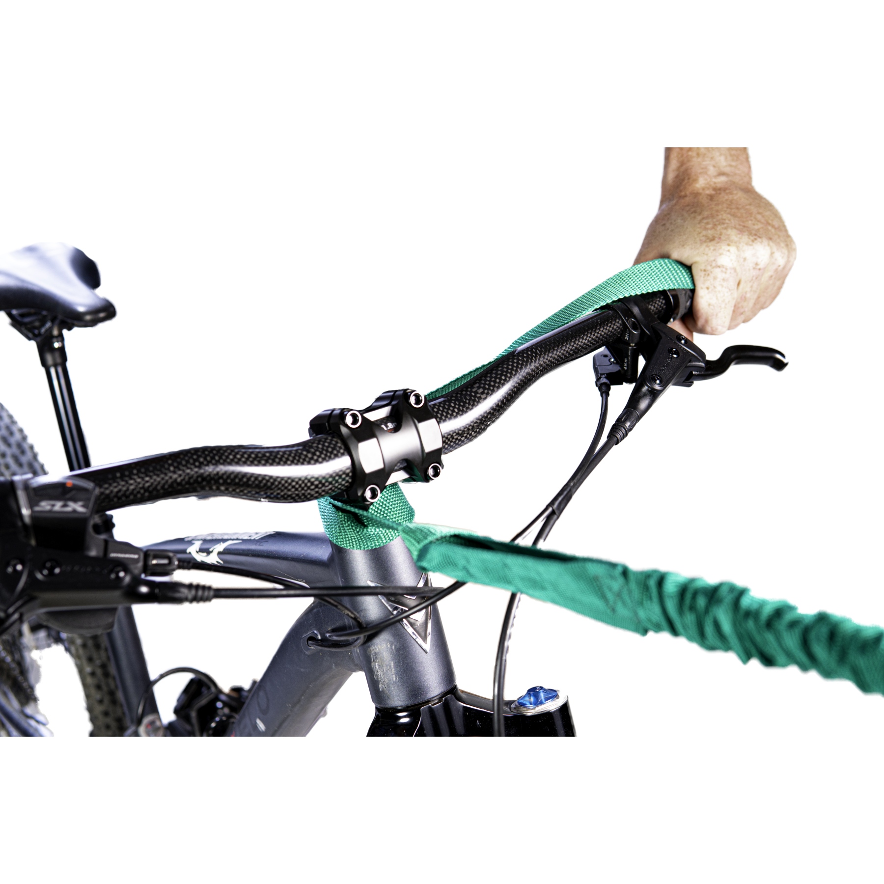 TowWhee Abschleppseil für Fahrräder - grün