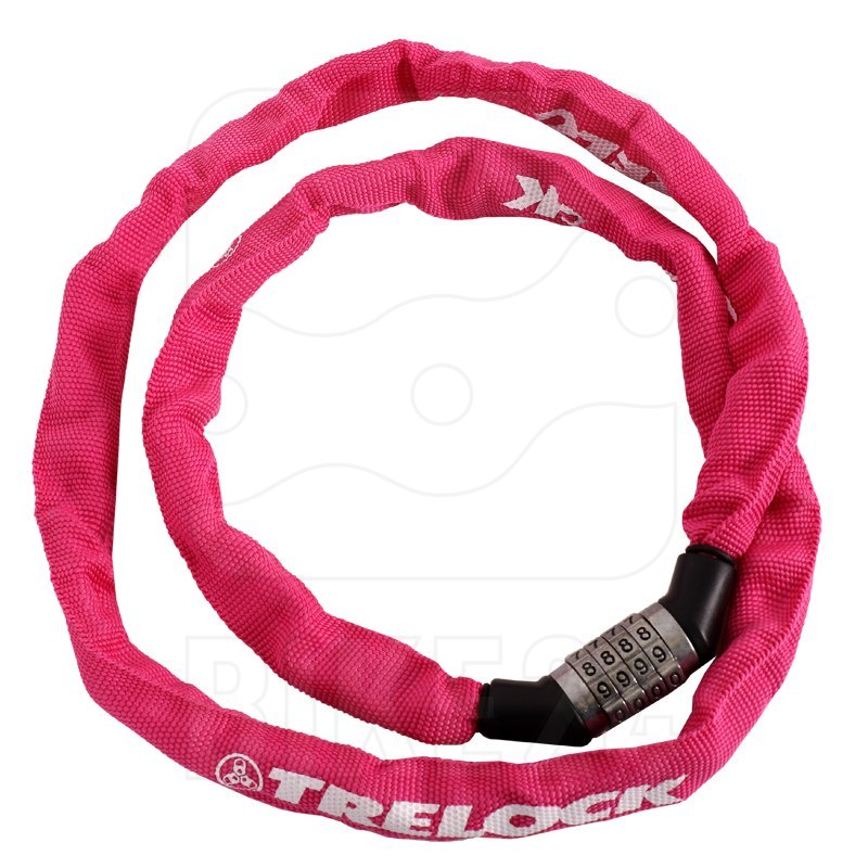Image of Trelock BC 115 Code Chain Lock 110 cm - pink